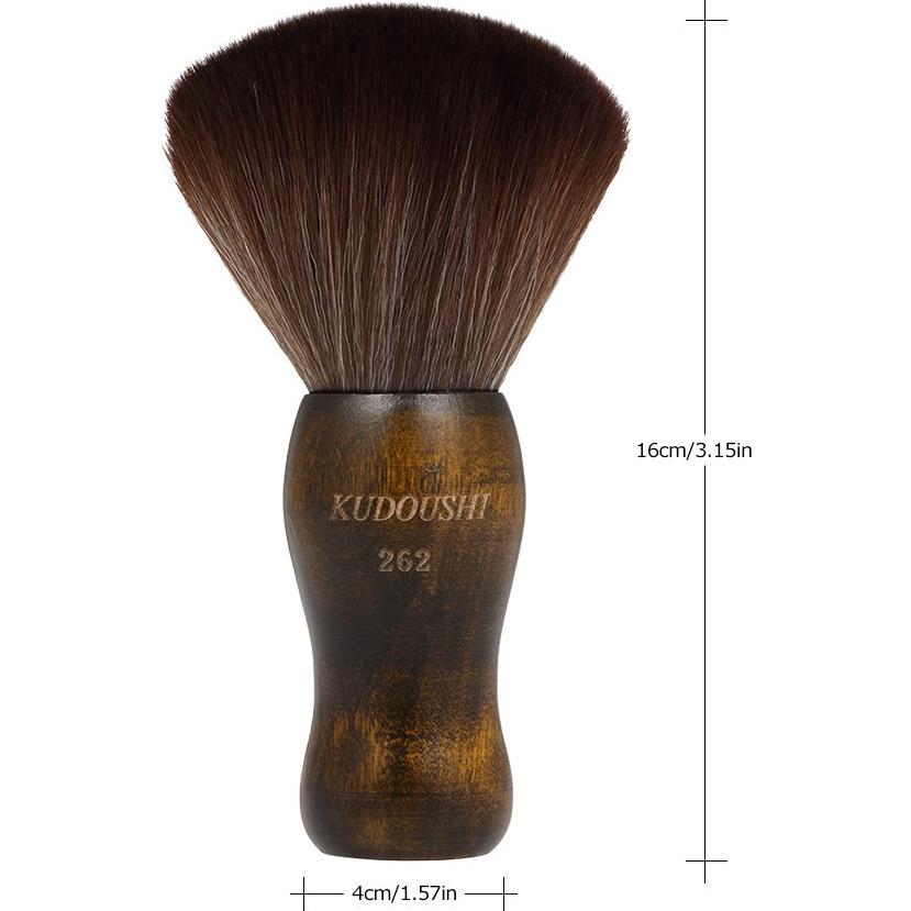 Cepillo de Cuello Profesional Anself Tipo 1 - Madera Natural