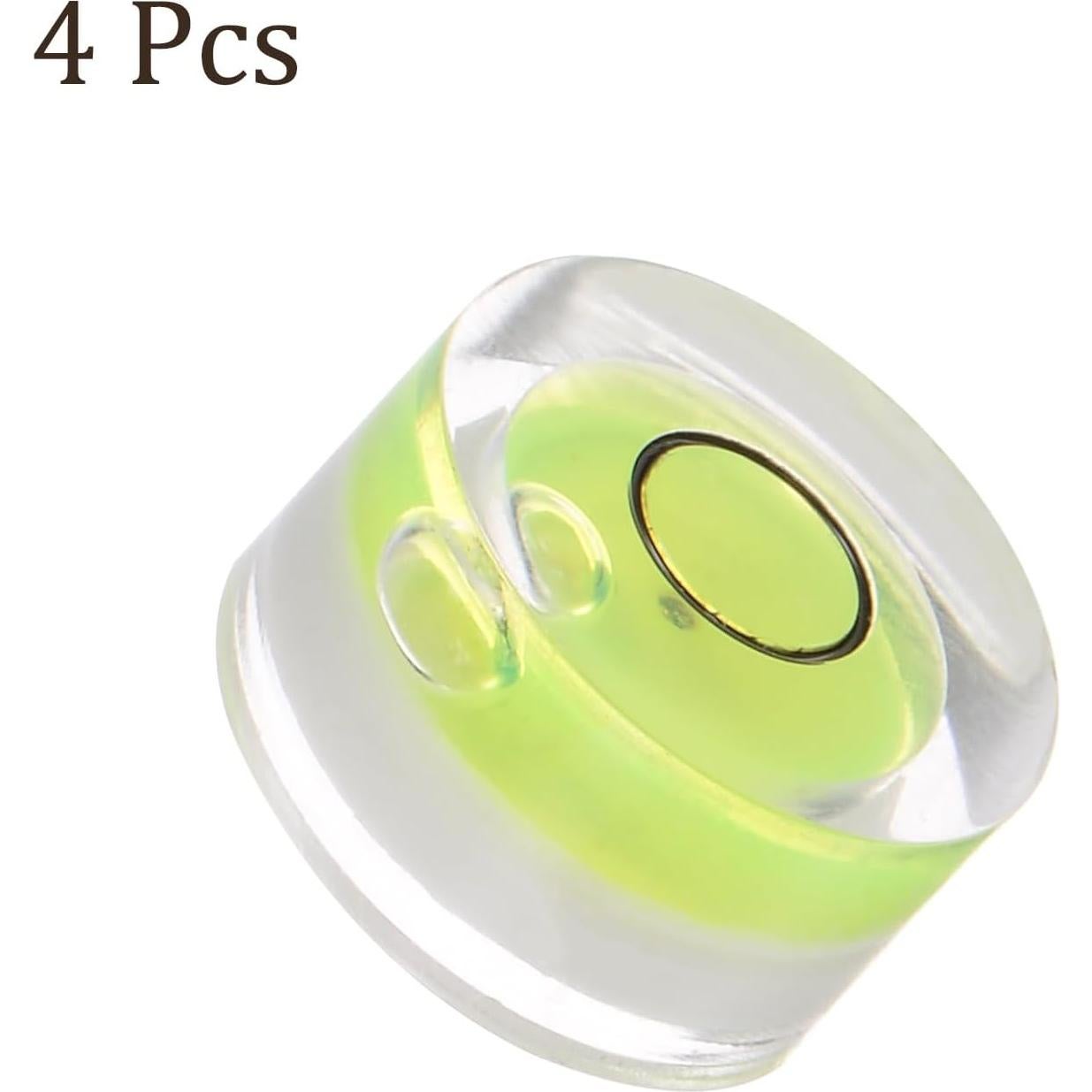 4 Niveles de Burbuja Redondos 8mm Kozelo - Herramientas de Nivelación