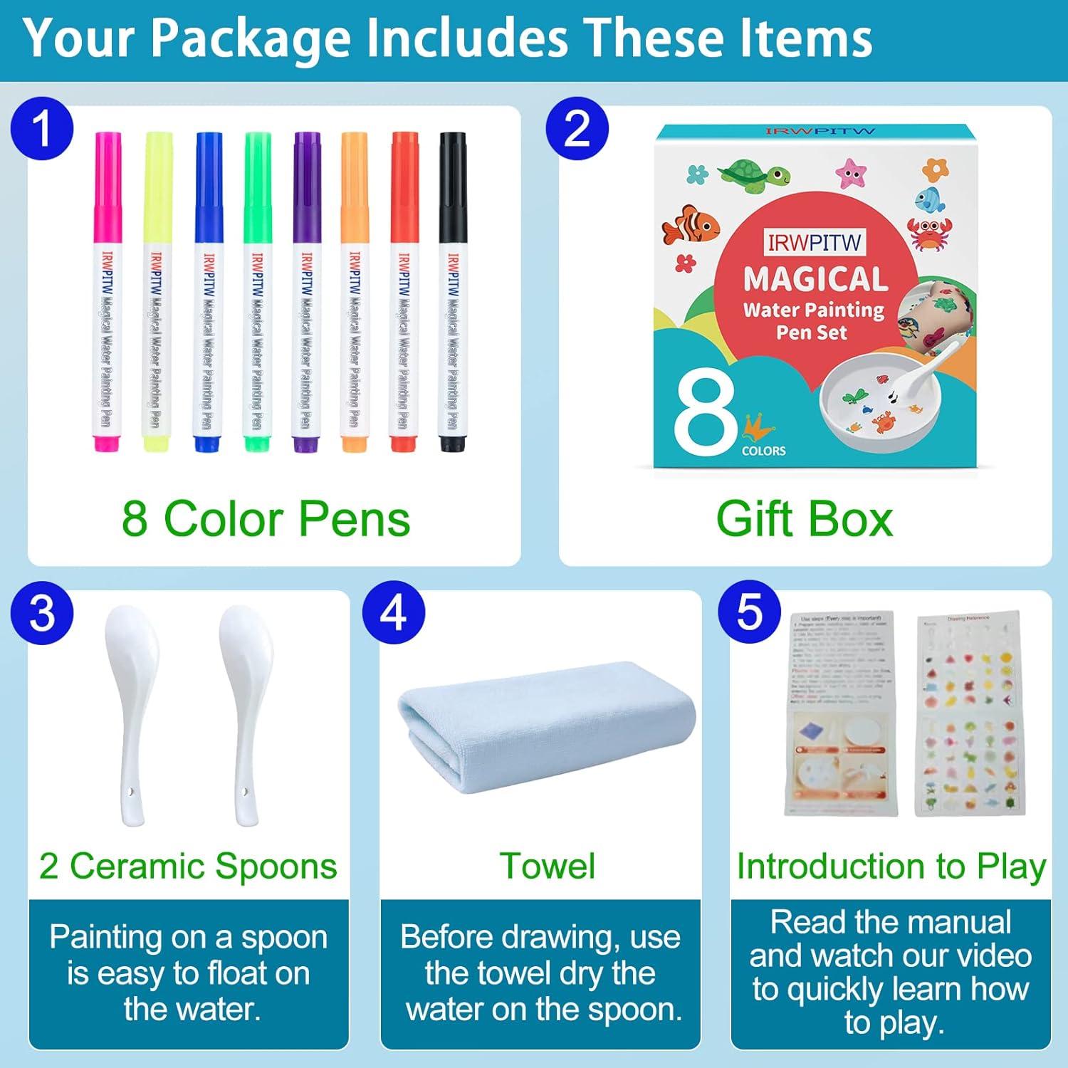 Conjunto de Lápices de Dibujo Mágico IRWPITW - 8 Colores