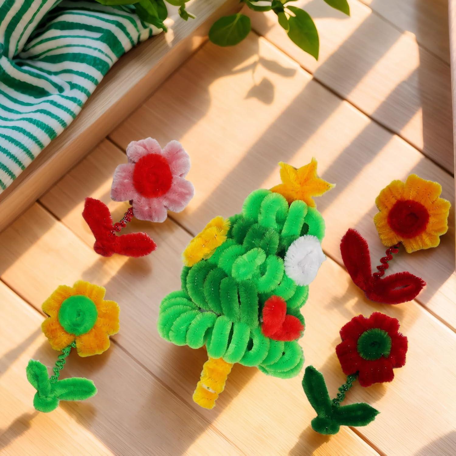 Limpiapipas Negros Qirimoi 200 Pcs 30 cm Manualidades