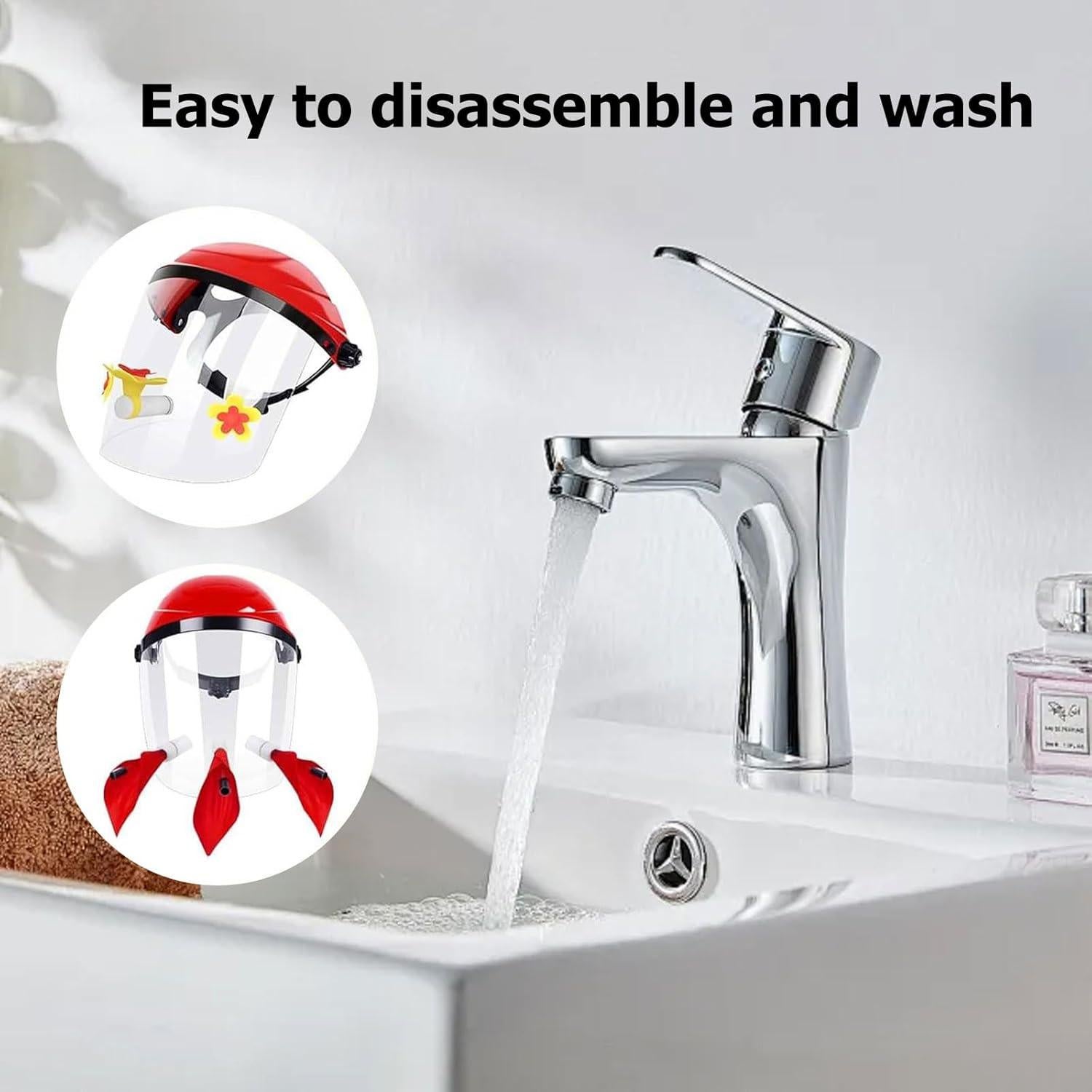 Alimentador de Colibríes Hsmanchry con Diadema Ajustable Rojo