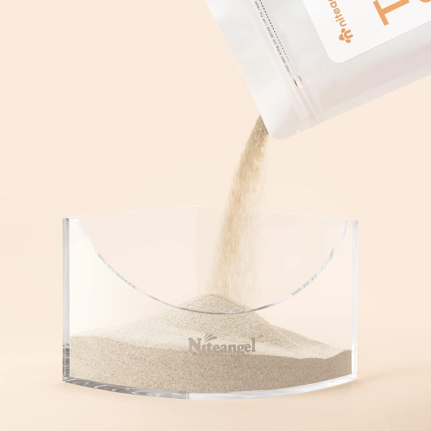 Caja de Baño de Arena Niteangel para Hámsters y Mascotas Pequeñas