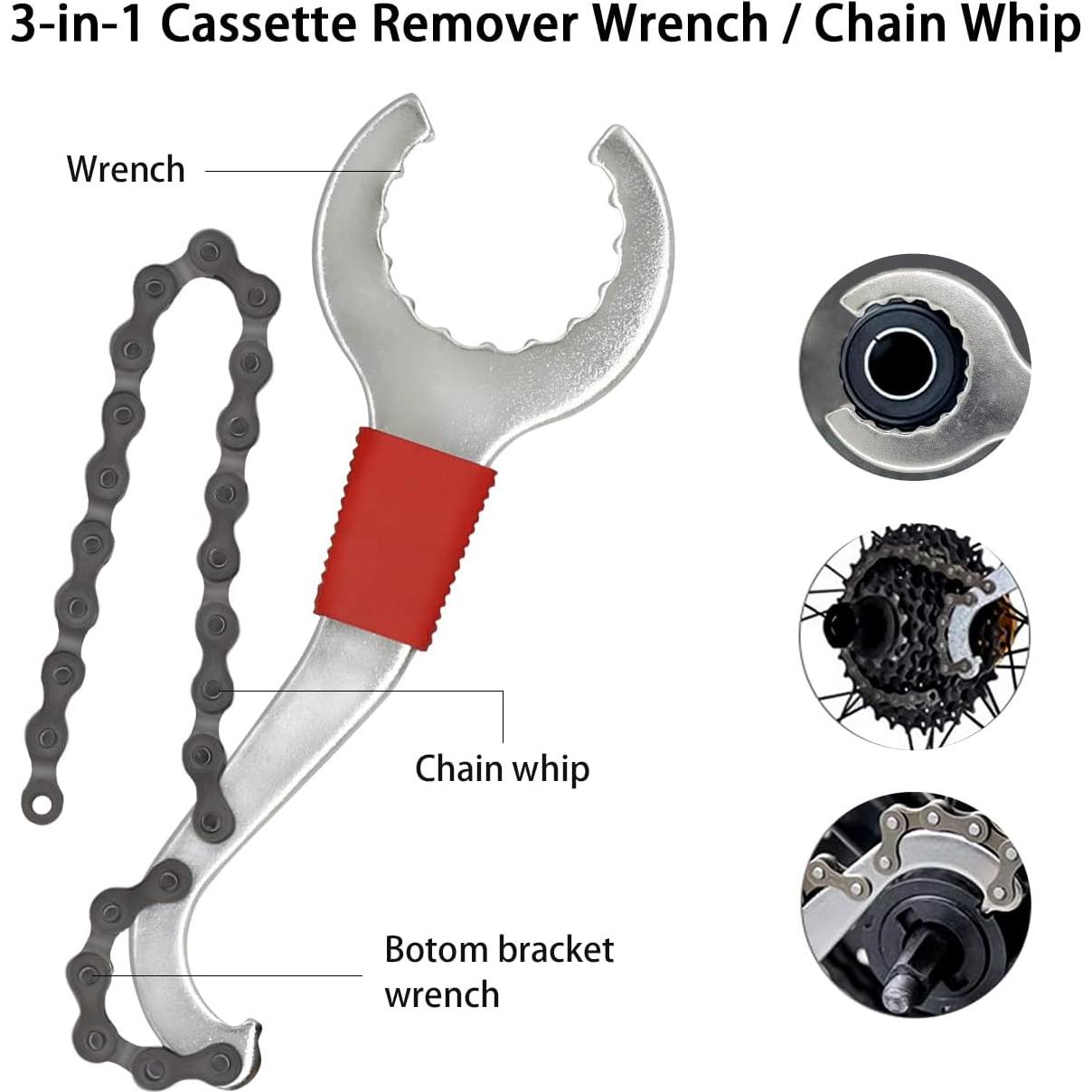 Kit de Herramientas de Reparación de Bicicleta YDIAMEJ 6 Pcs