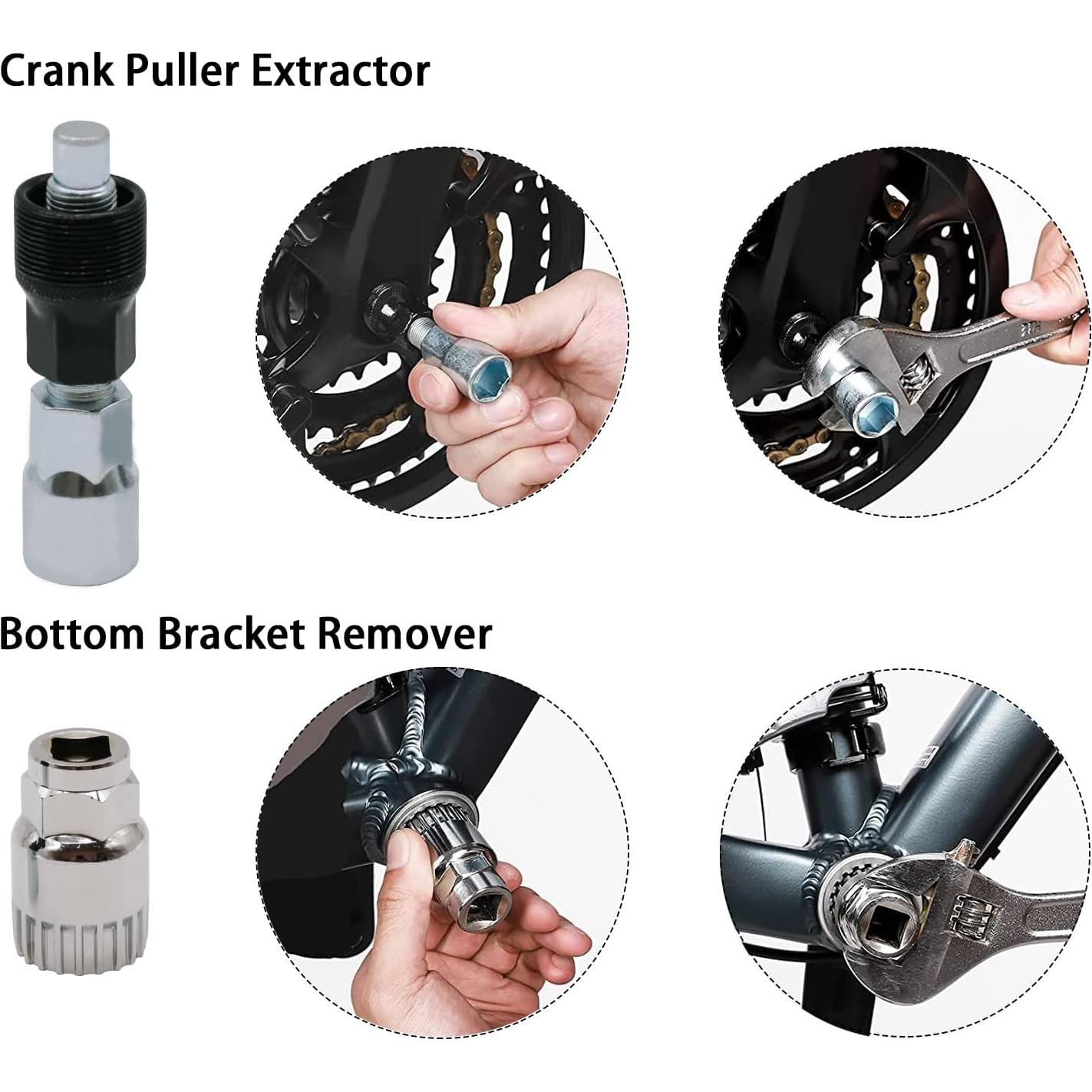 Kit de Herramientas de Reparación de Bicicleta YDIAMEJ 6 Pcs
