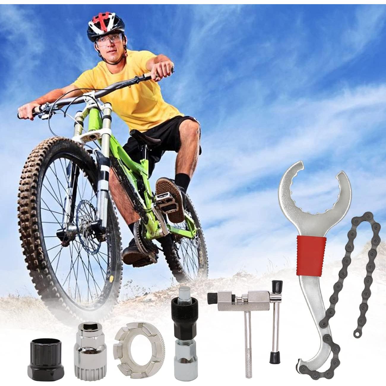 Kit de Herramientas de Reparación de Bicicleta YDIAMEJ 6 Pcs