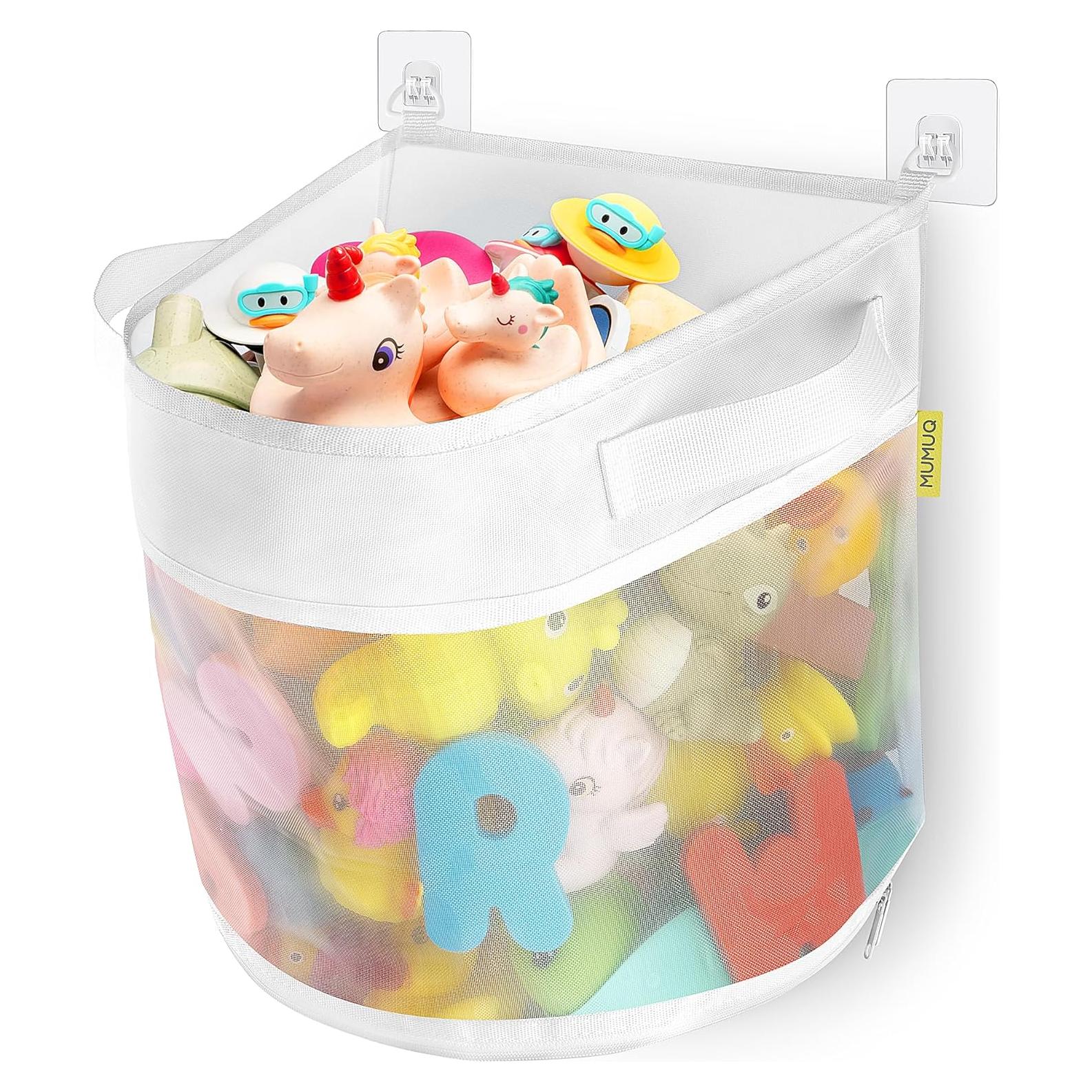 Organizador de Juguetes de Baño MUMUQ Grande 4.15 Galones