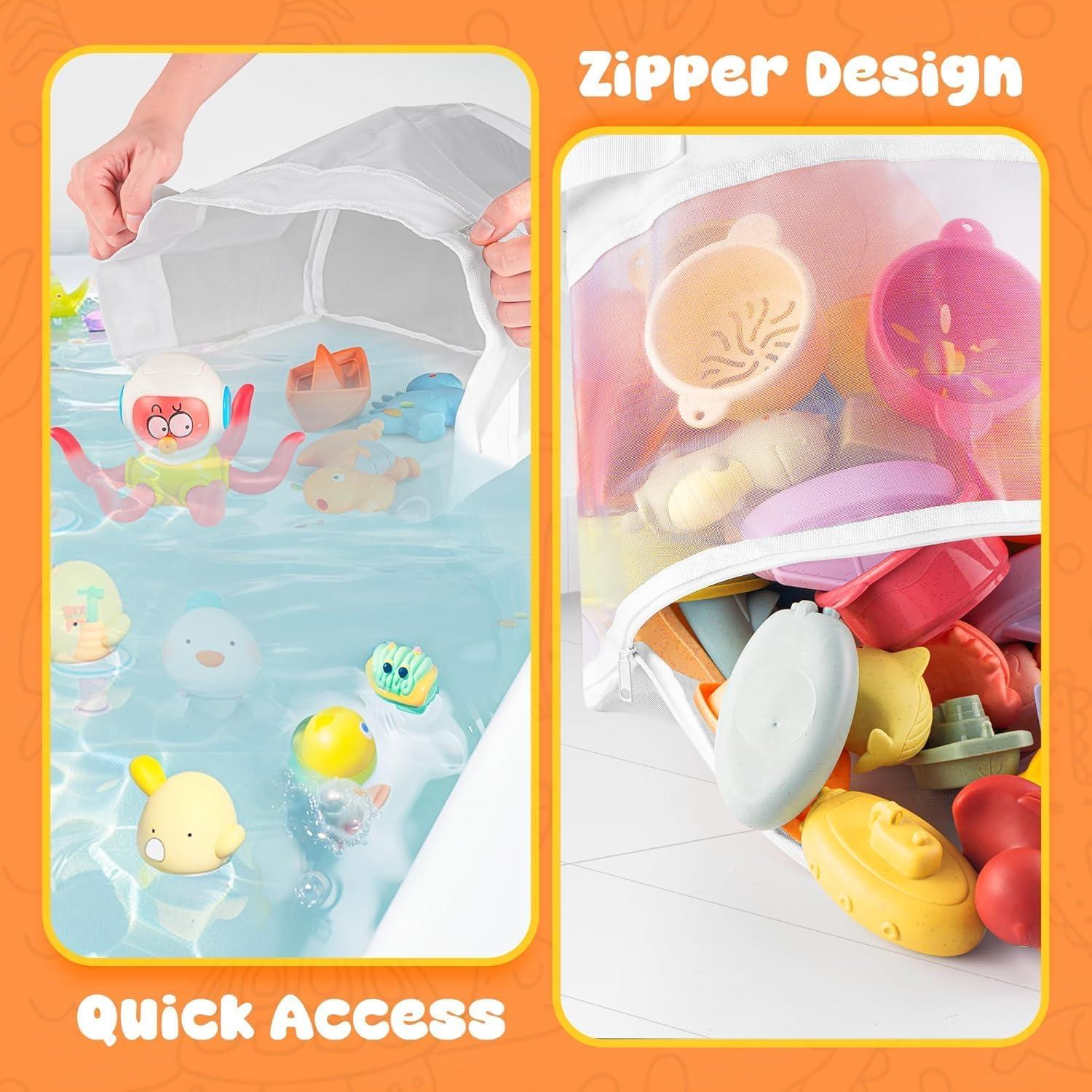 Organizador de Juguetes de Baño MUMUQ Grande 4.15 Galones