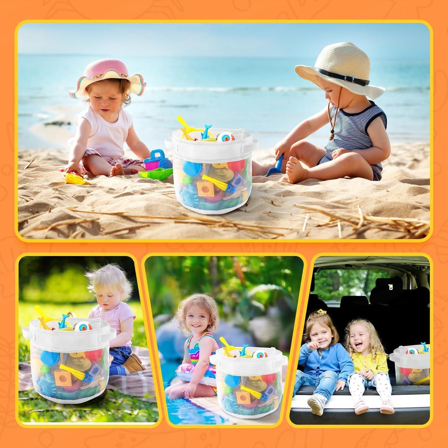 Organizador de Juguetes de Baño MUMUQ Grande 4.15 Galones