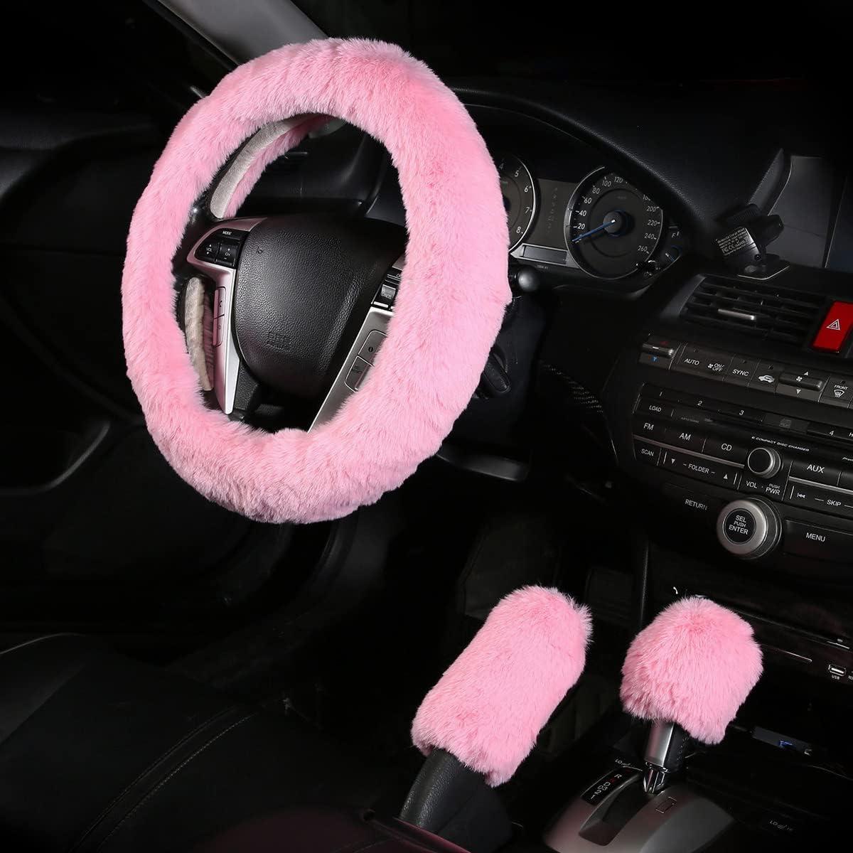 Funda de Volante Esponjosa Cxtiy gx008 38 cm Rosa Claro