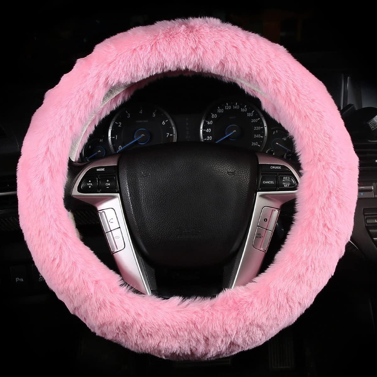 Funda de Volante Esponjosa Cxtiy gx008 38 cm Rosa Claro