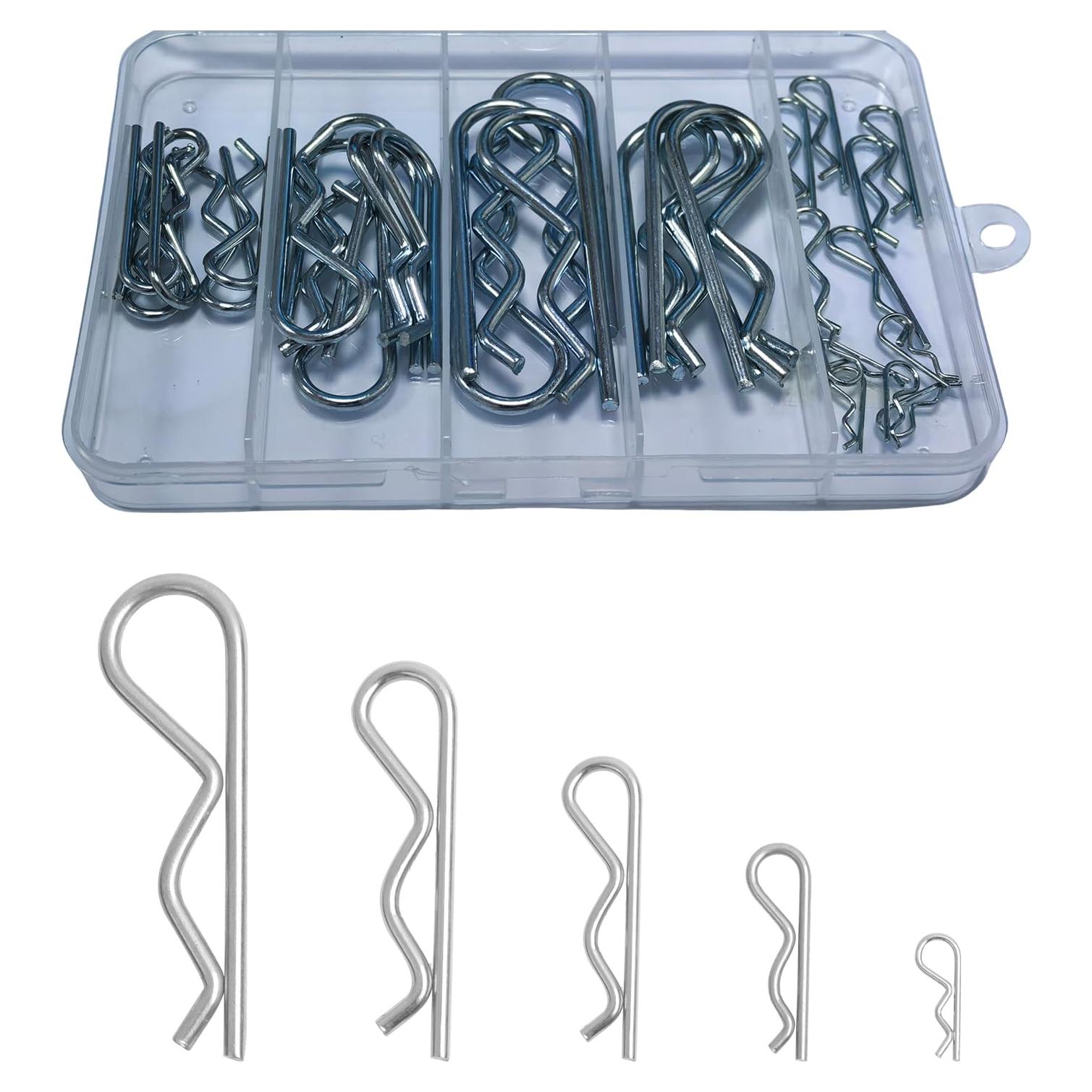 Kit de Pasadores de Cotter HSWC-TERMINAL 30 Pcs 5 Tamaños