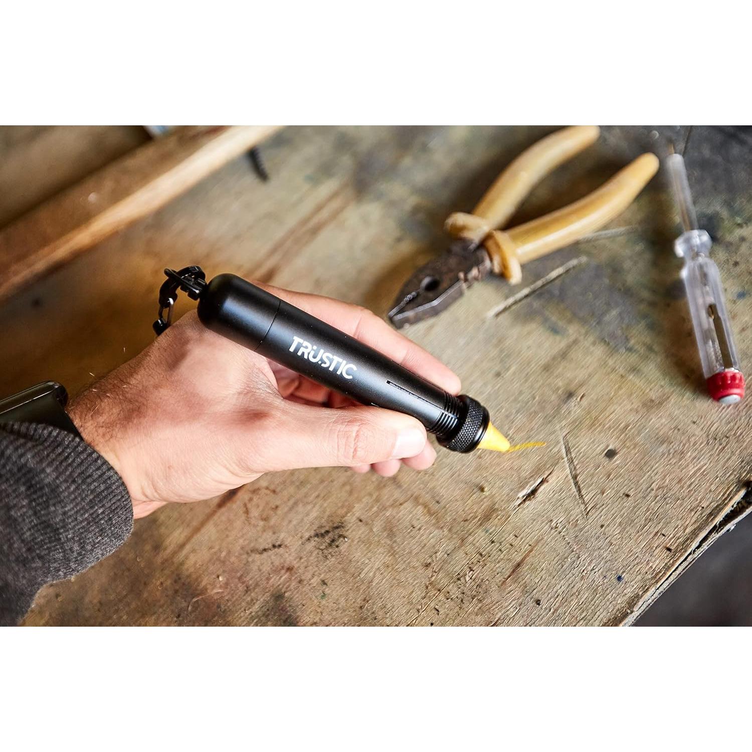 Soporte de Crayón de Quilla Trustic Negro para Crayones 12.7 mm