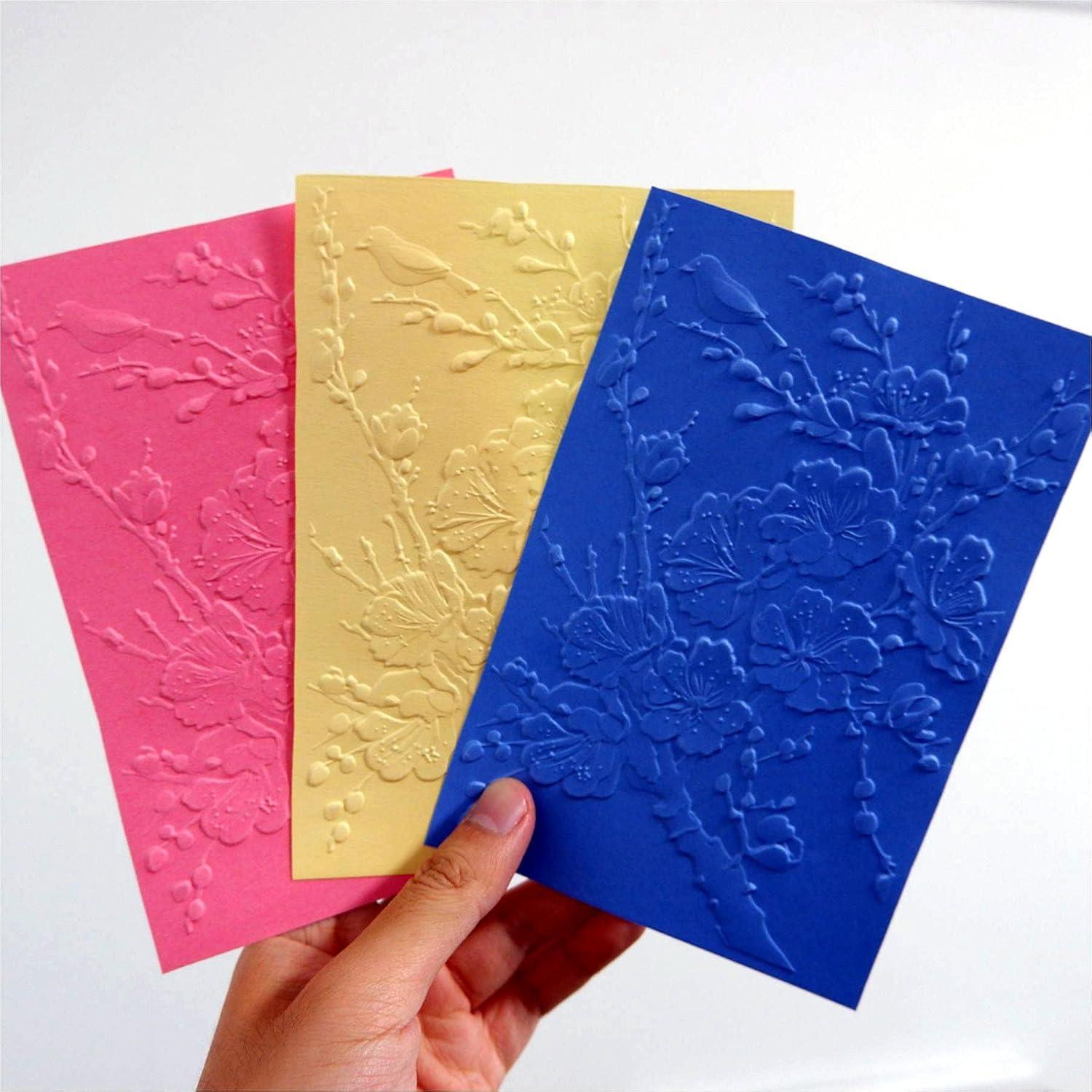 Carpeta de Embossing Arbuya Flores de Cerezo 11.5x16.2 cm