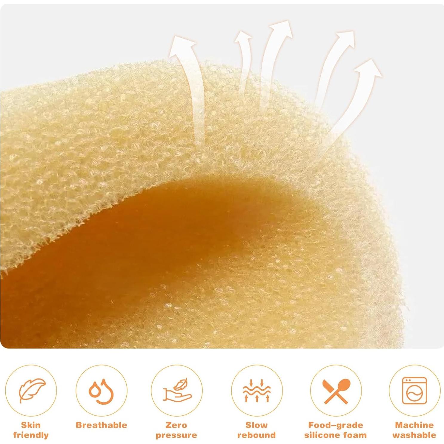 Almohada de Espuma de Memoria Eureka Baby Rosa 27x23 cm