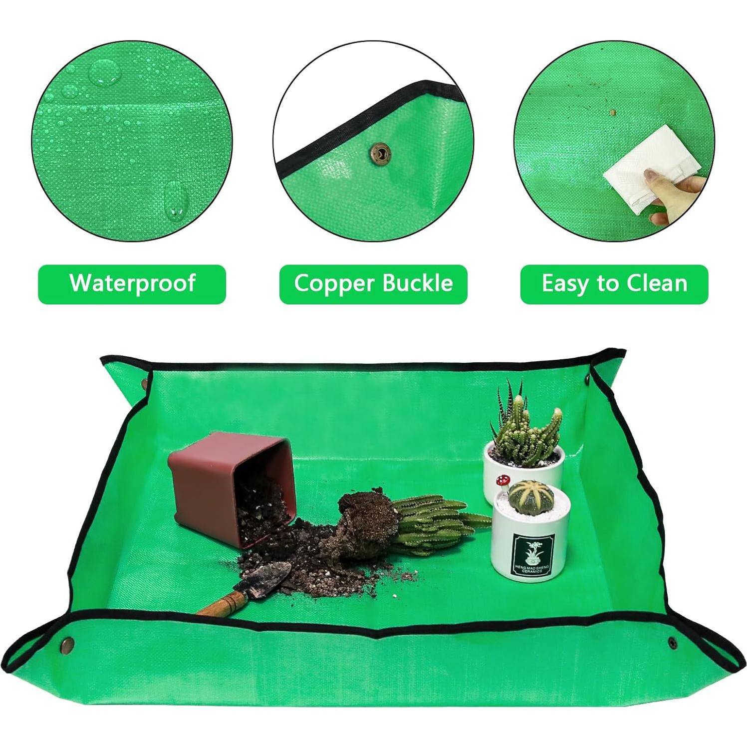 Manta de Replantado VinYankee 68x68cm Impermeable Verde