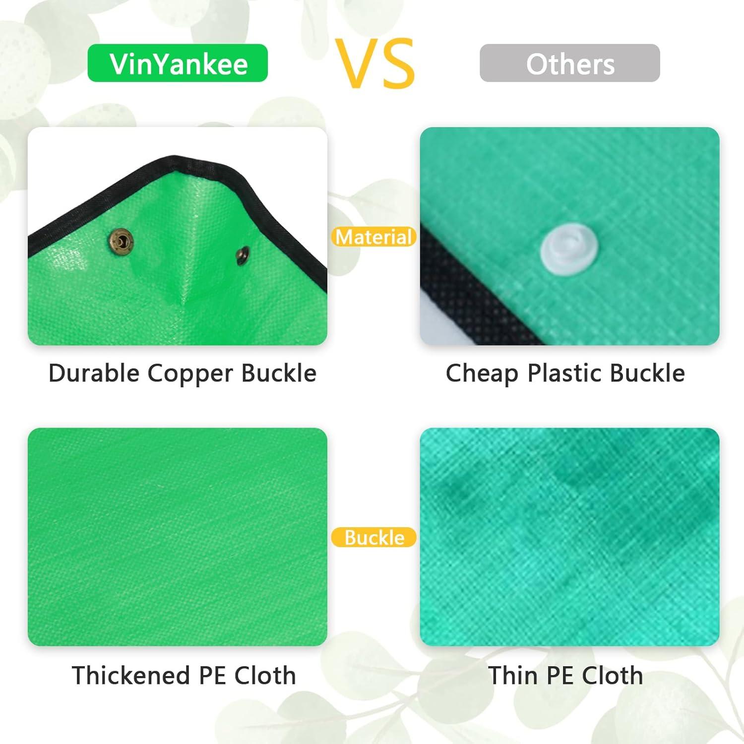 Manta de Replantado VinYankee 68x68cm Impermeable Verde