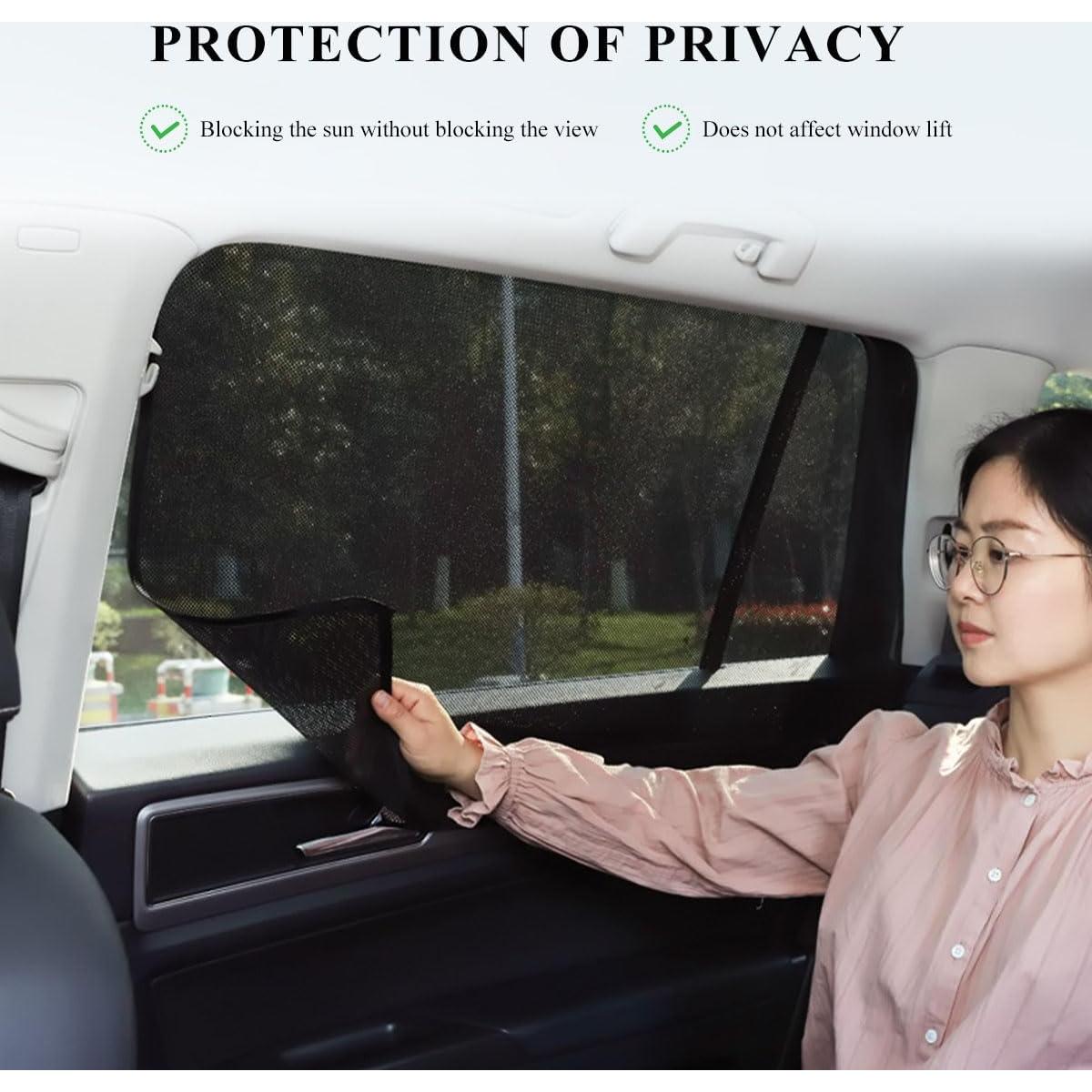 Cortina Magnética para Ventana de Auto SHMZK 2 Piezas