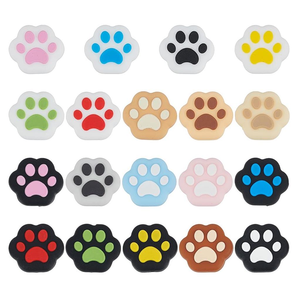 Tapones de Agarre en Forma de Patita PLIGREAT 38 Pcs para Switch
