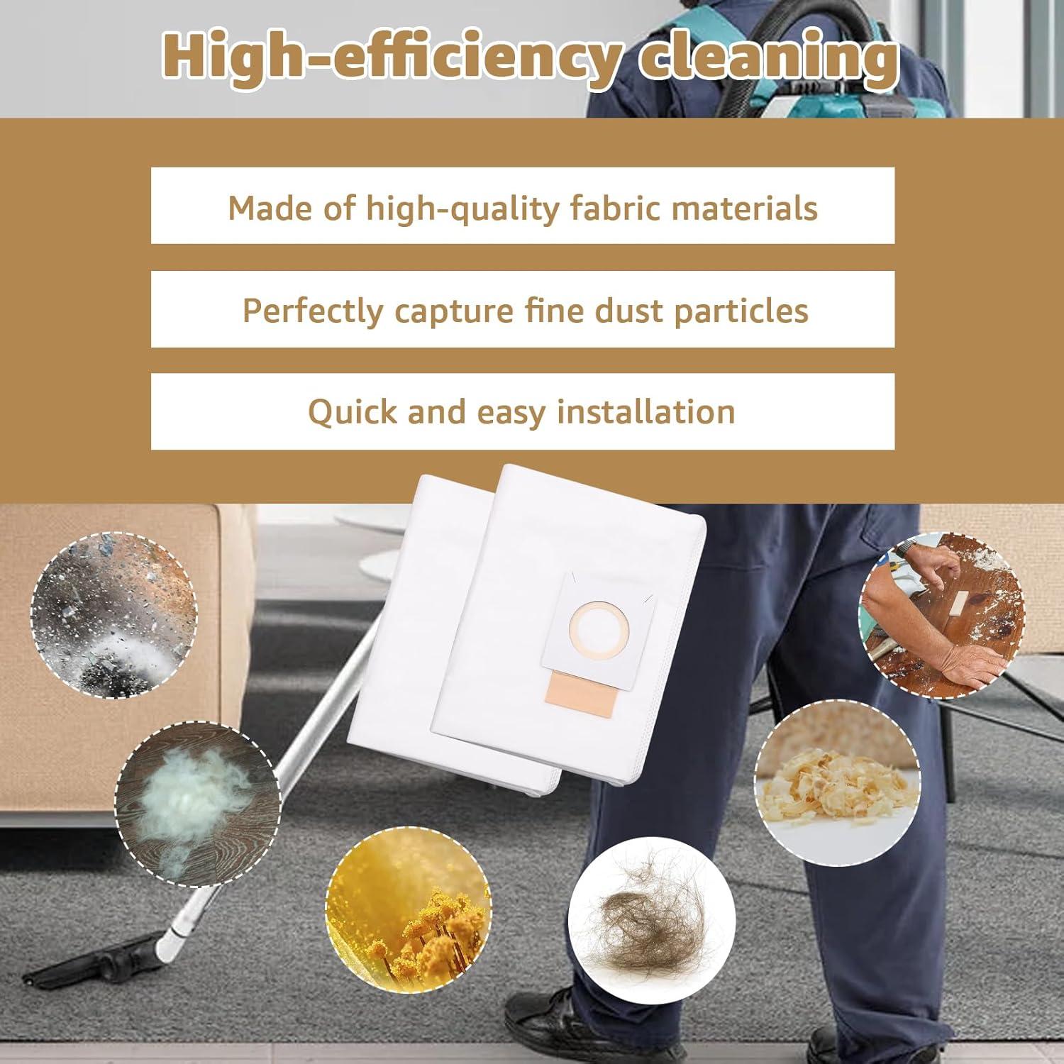 Bolsas de Filtro de Reemplazo Lakapre 191C26-2 - Paquete de 5