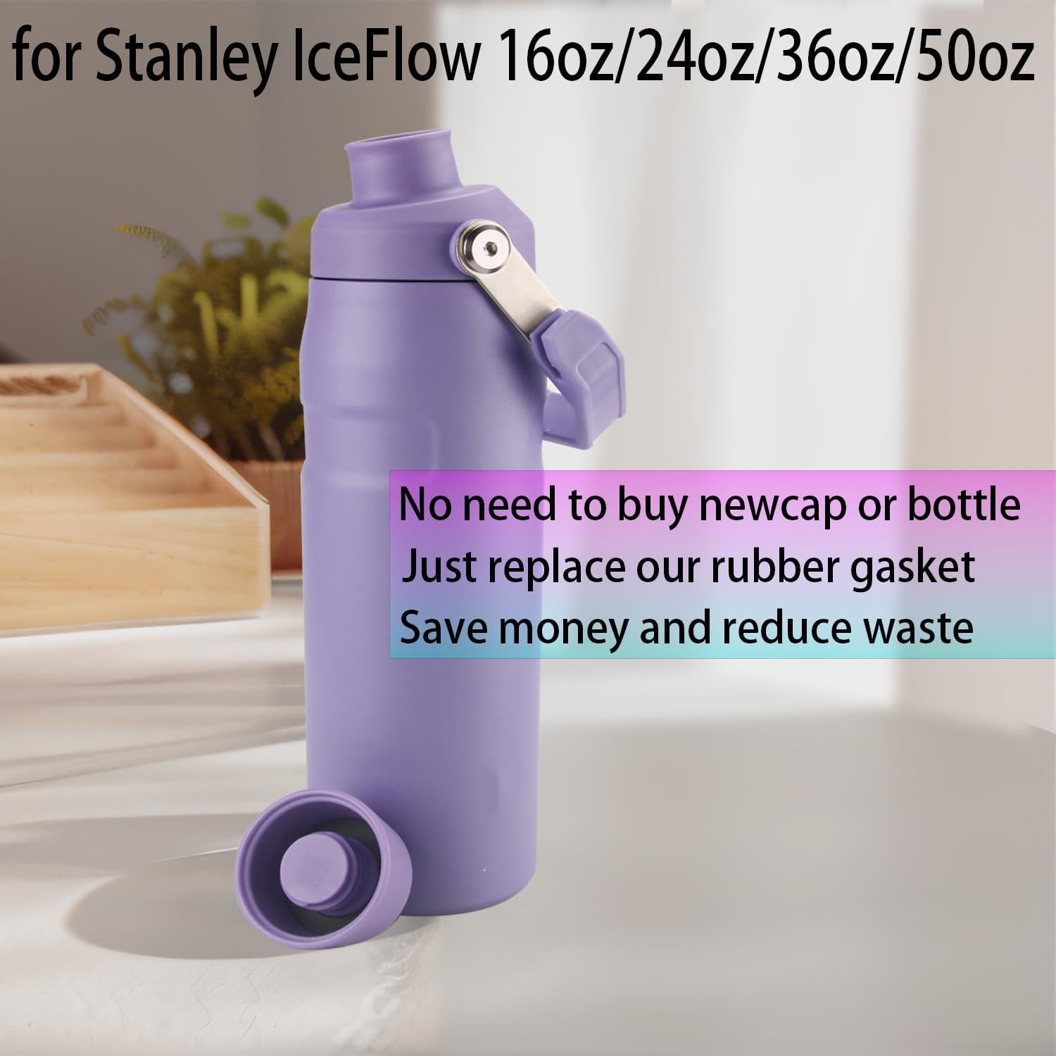 Reemplazo Sello de Silicona Genérico para Botellas Stanley 16pcs