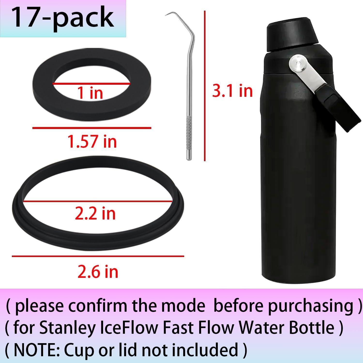 Reemplazo Sello de Silicona Genérico para Botellas Stanley 16pcs