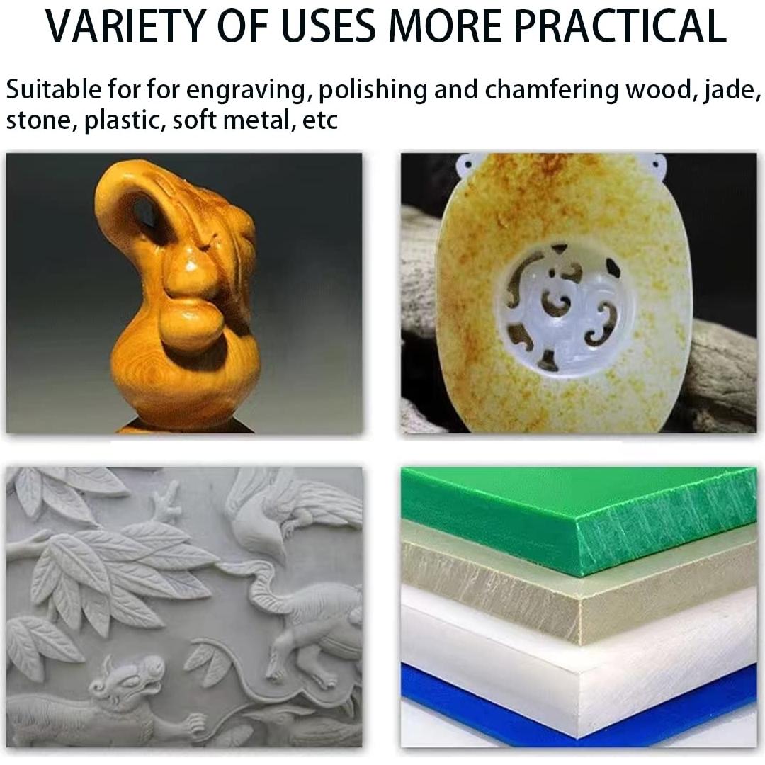 Juego de 30 brocas rotativas de tungsteno EAEDMY 3 mm para bricolaje