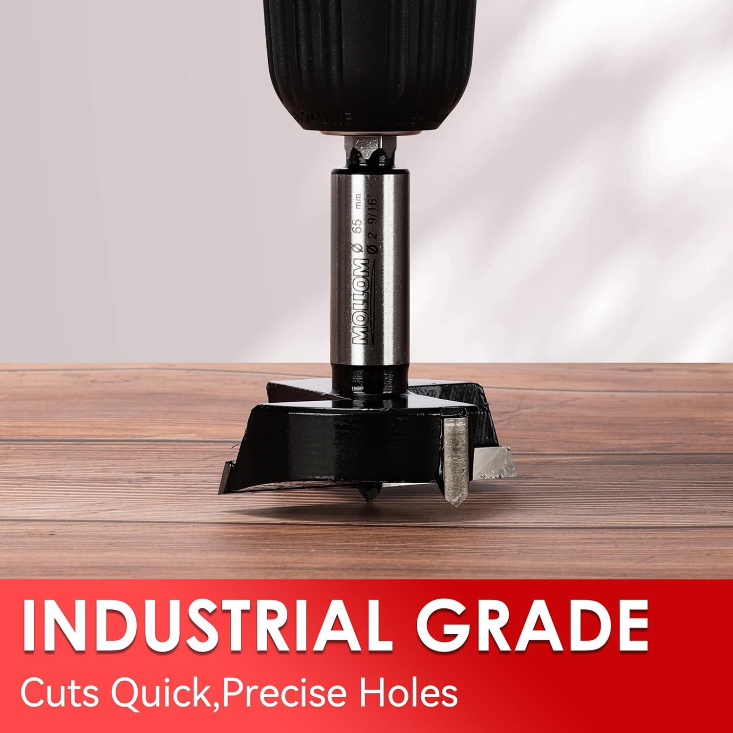 Broca Forstner 6.3mm Mollom para Carpintería con Carburo YG8