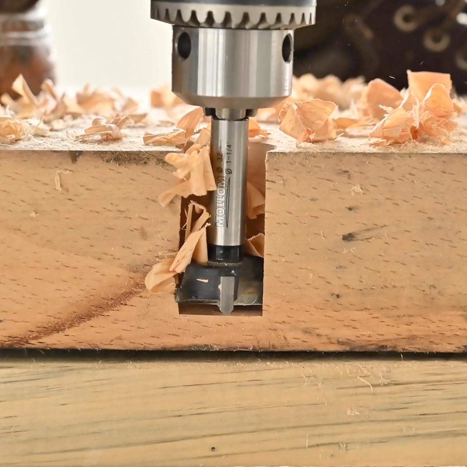 Broca Forstner 6.3mm Mollom para Carpintería con Carburo YG8