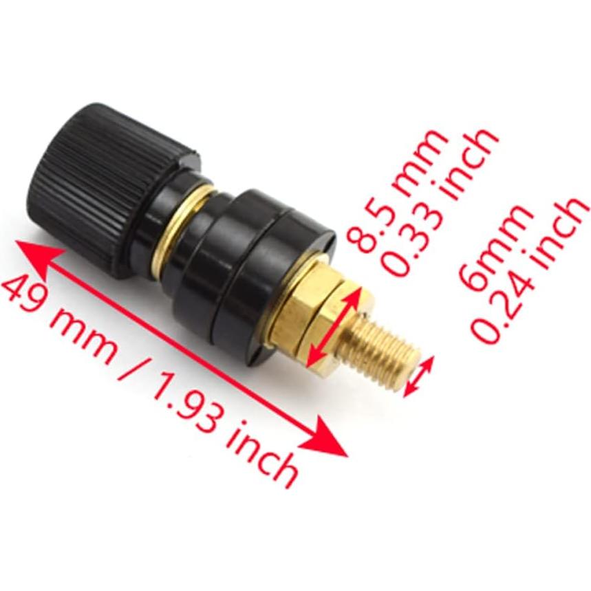 Conectores de Terminal de Batería Cobre SDTC Tech 2-Pack M6