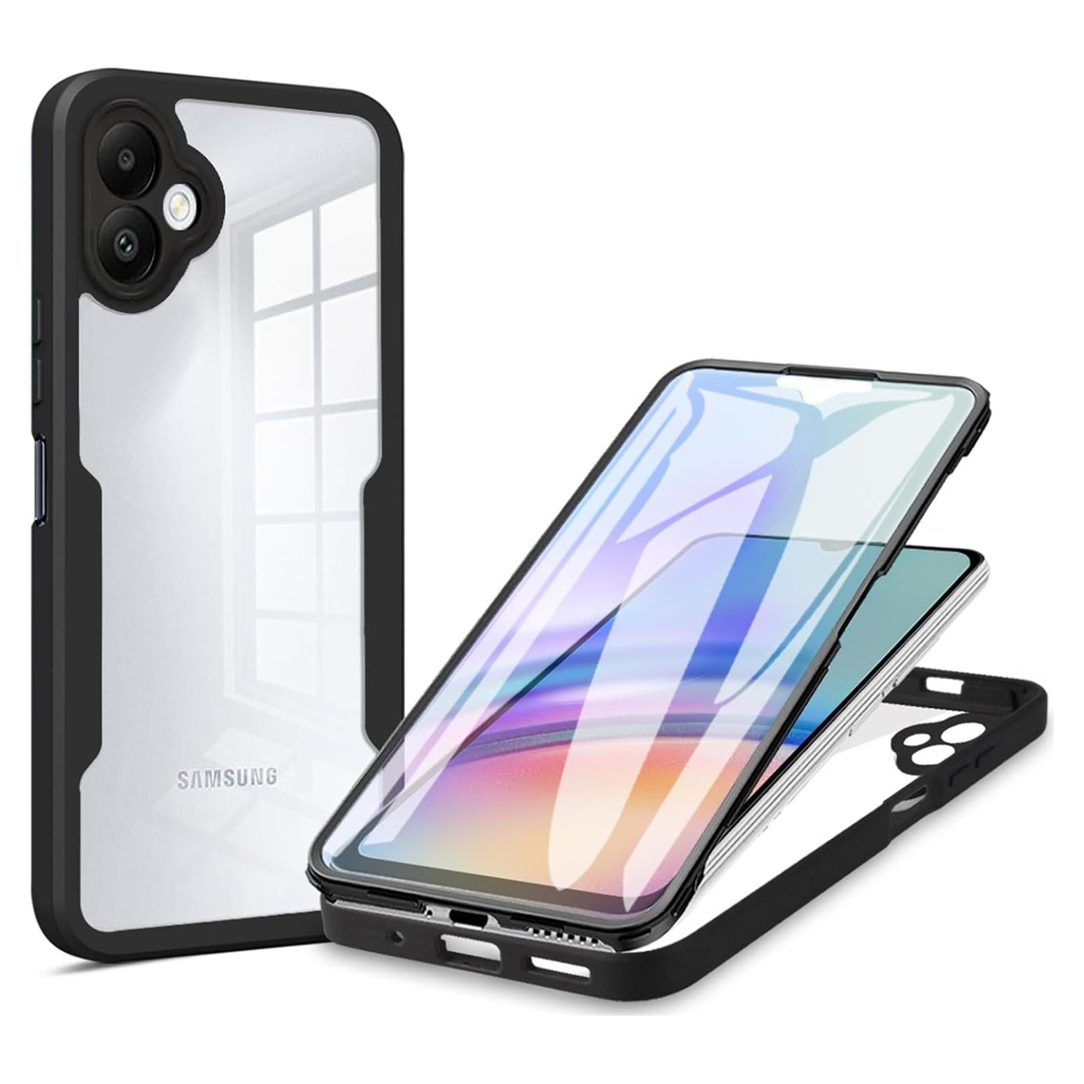 Funda Transparente CCSmall para Samsung Galaxy A05 con Protector