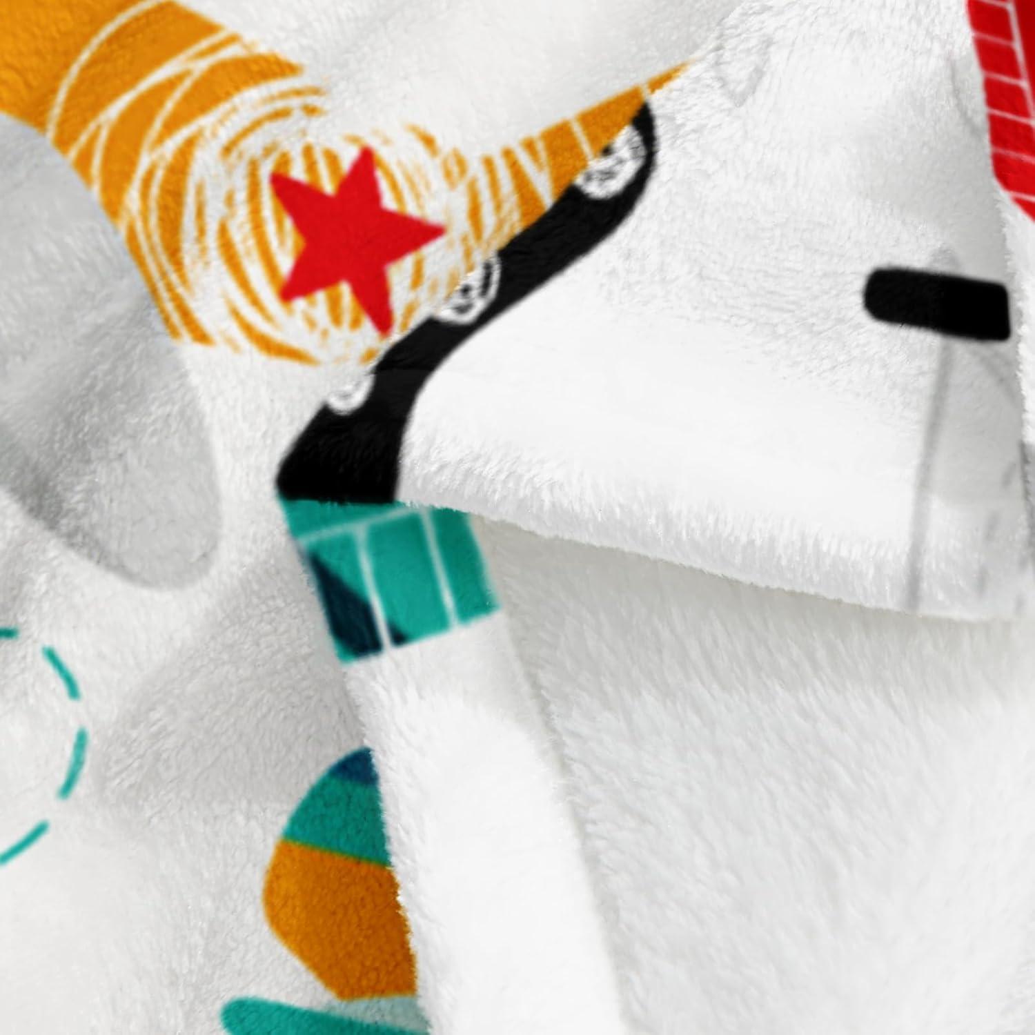 Manta de Aviación Wajade para Niños 127x152cm Suave y Colorida