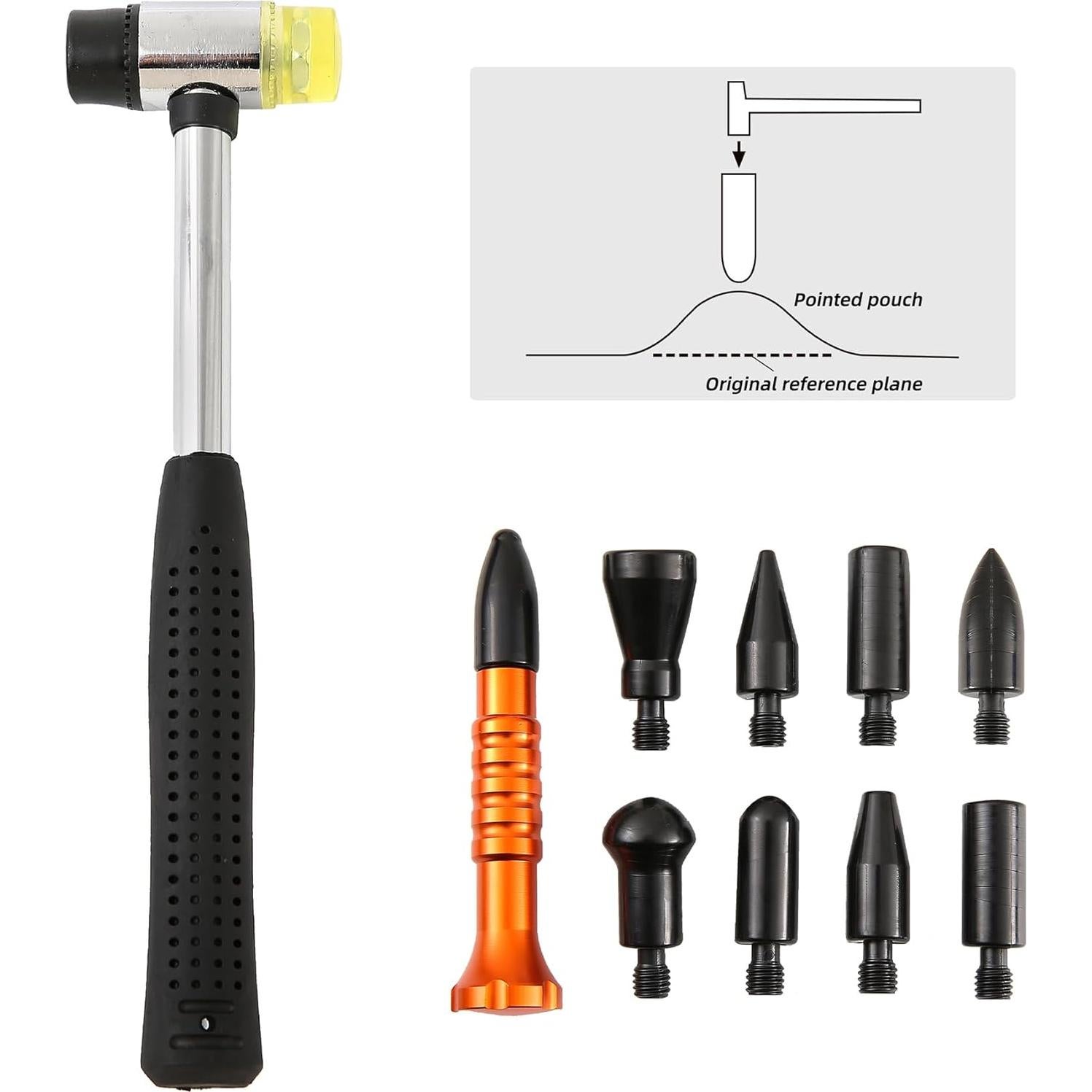 Kit de herramientas Srepat E-1 para reparación de abolladuras