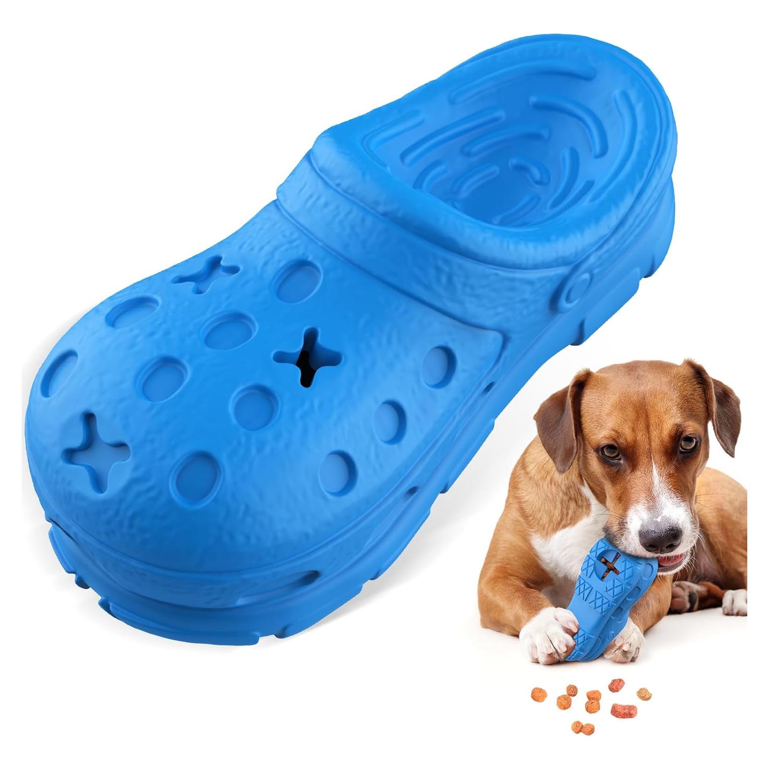 Juguete Indestructible para Perros RUXAN 15x7 cm Azul