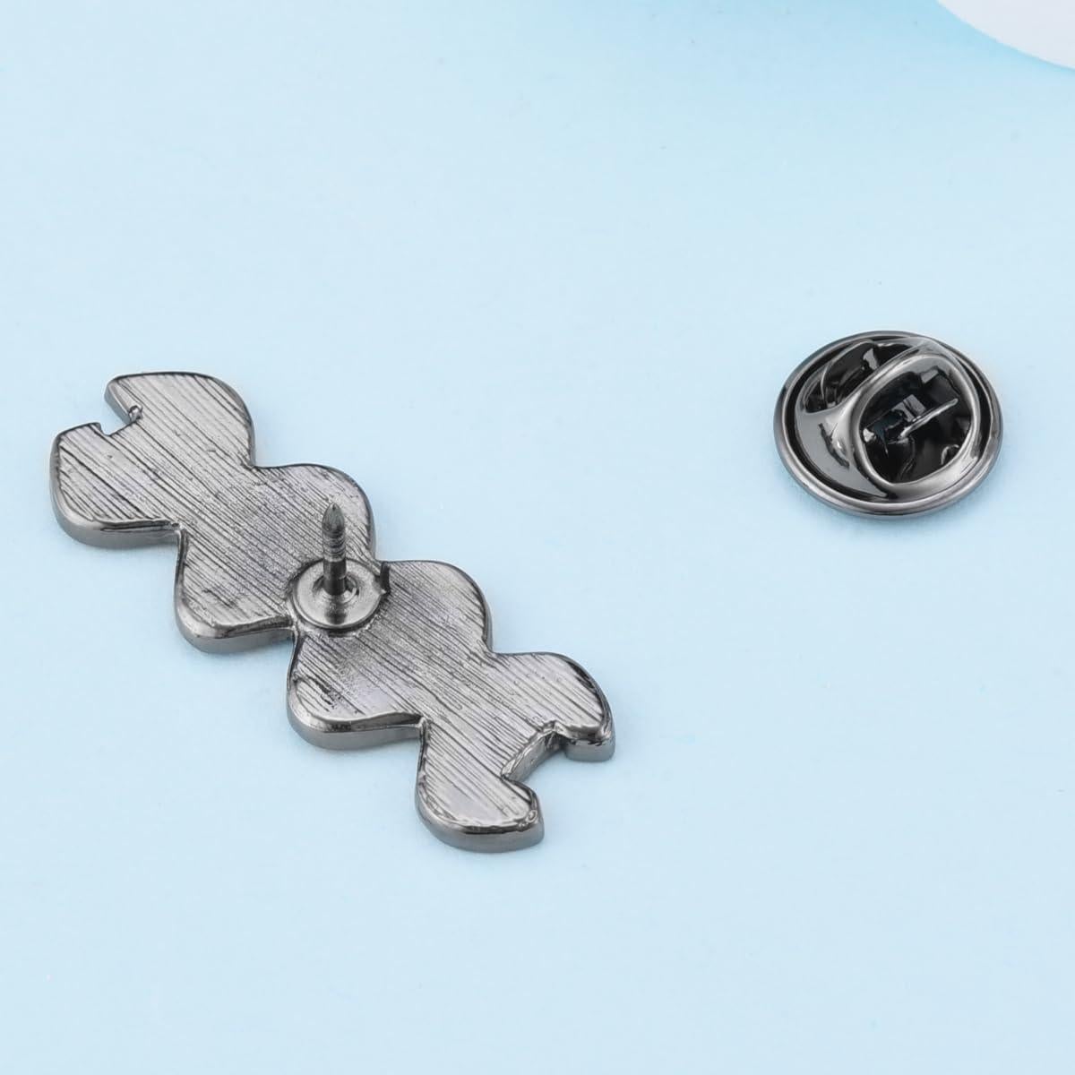 Pin de Esmalte Dorado Dr. Anatomía Riñón para Médicos