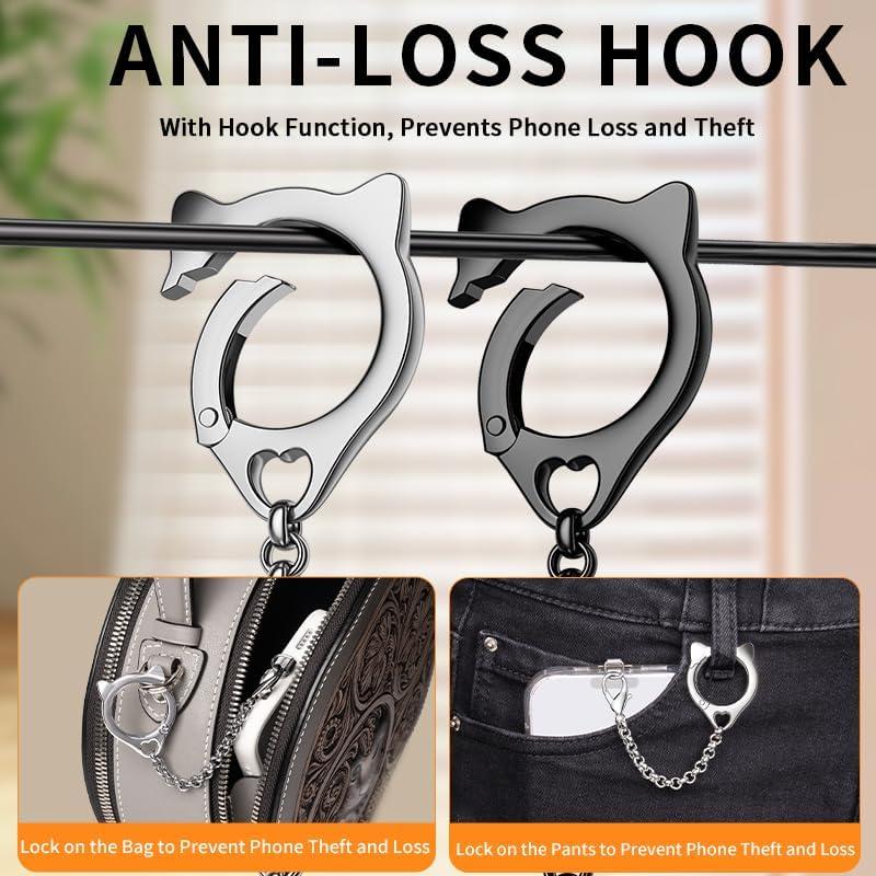 Anillo de agarre para teléfono Casecond gato metal 5KG