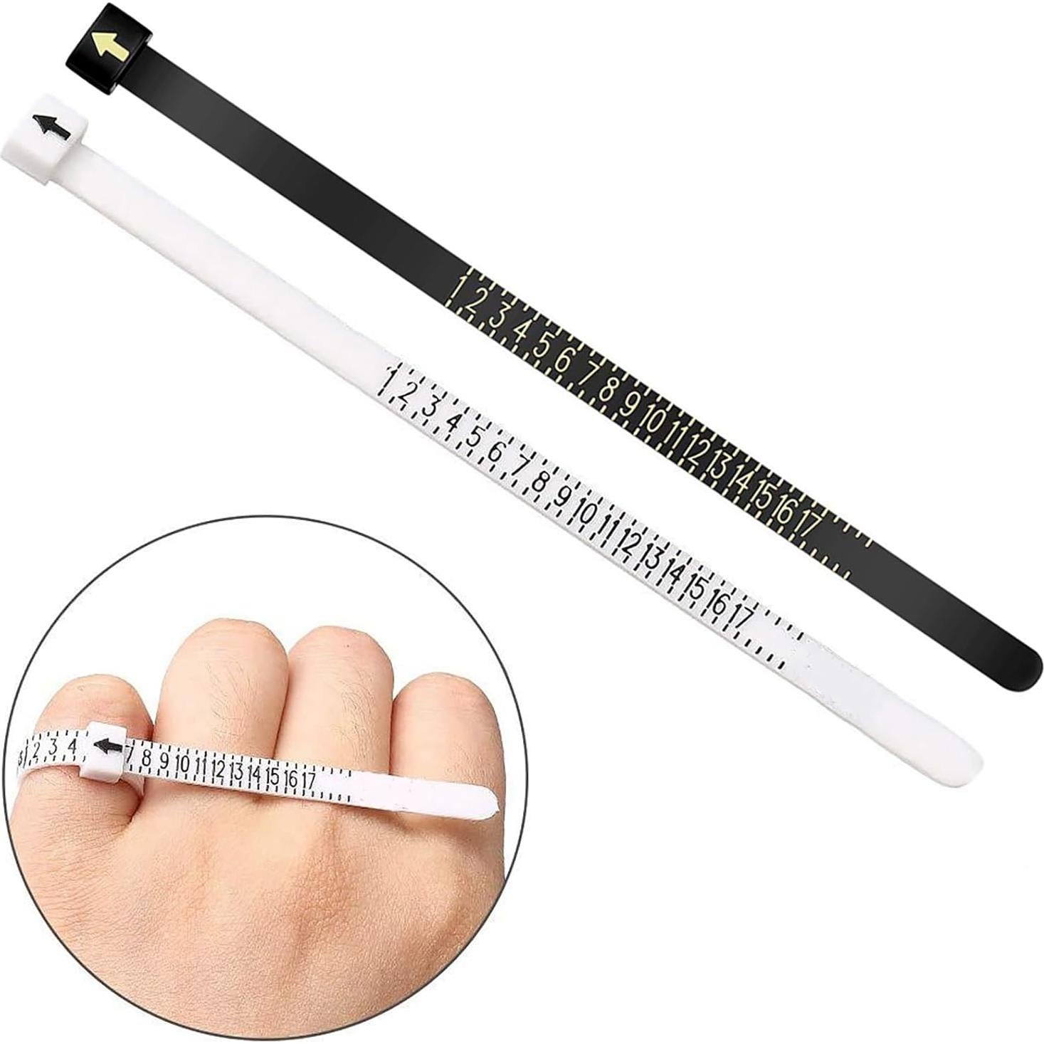 Herramienta de Medición de Tallas de Anillo WGLILO 27 Piezas