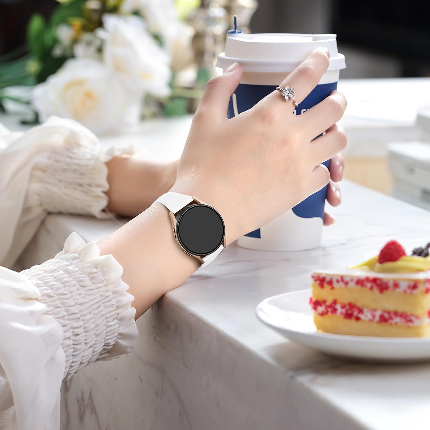 Banda de Silicona GEAK para Galaxy Watch 4 5 6 7 20mm