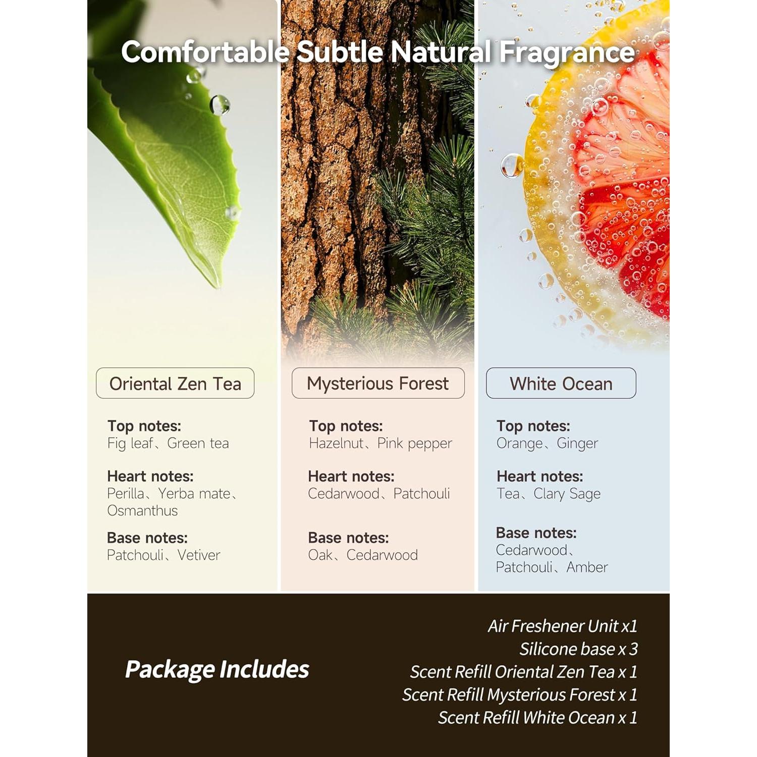 Ambientador TPARTS para Tesla Model 3/Y, Difusor Cyberheart