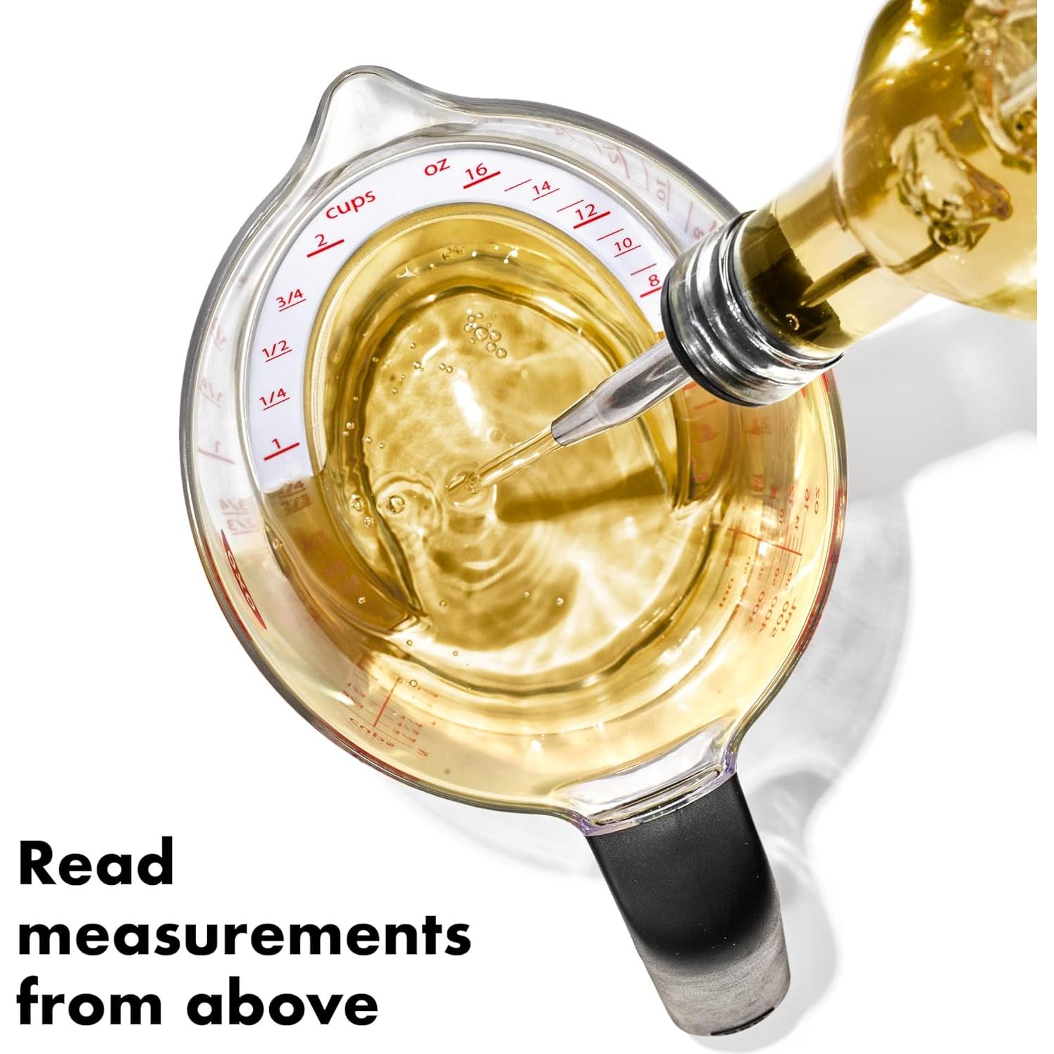 Taza Medidora Angulada OXO 1 Taza 236.6 ml Transparente