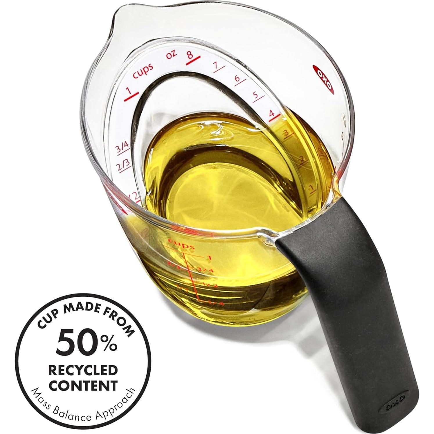 Taza Medidora Angulada OXO 1 Taza 236.6 ml Transparente