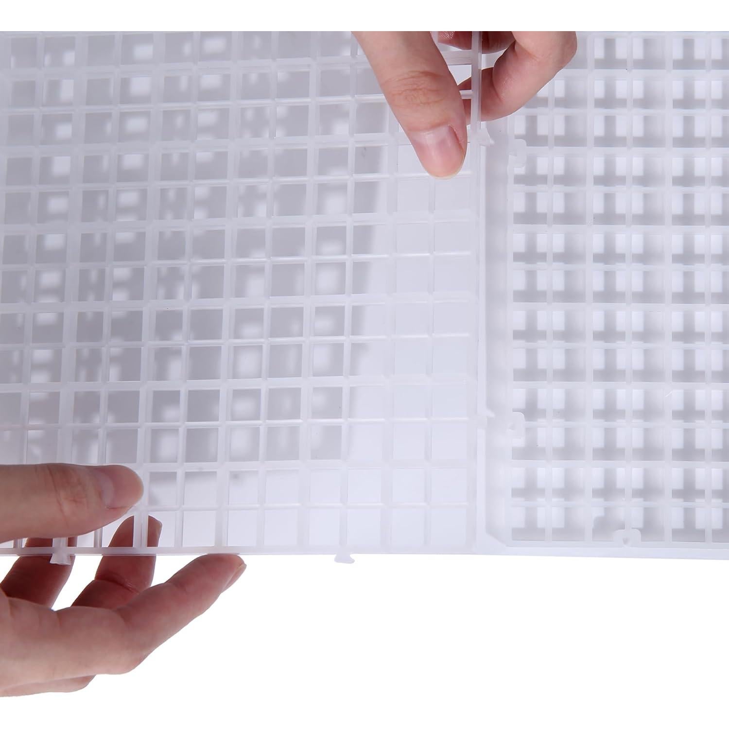 Divisores de Rejilla para Acuario ALEGI - 2 Pcs S, 30x15 cm