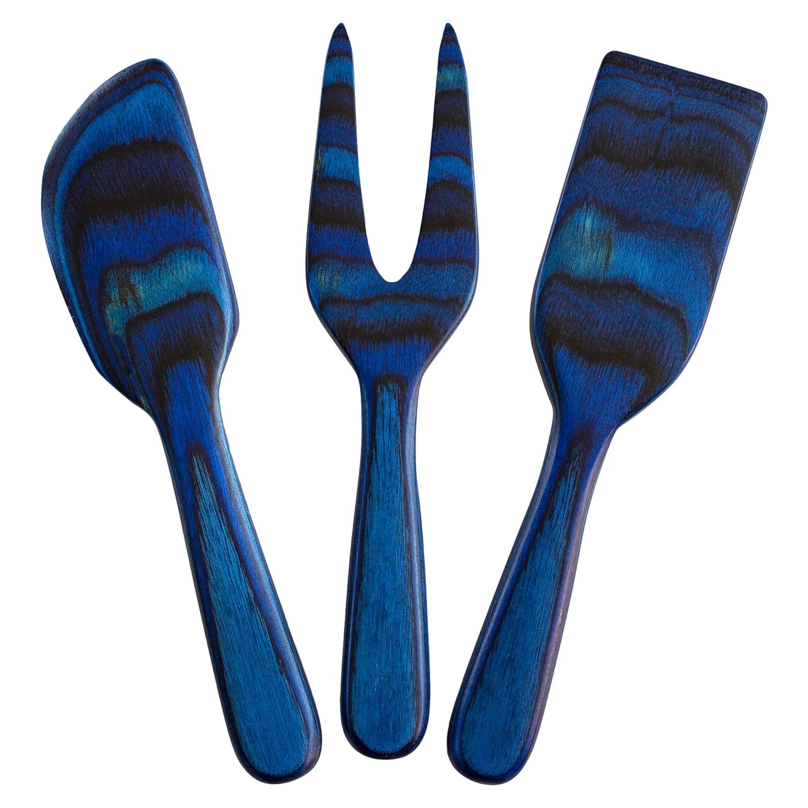 Set de 3 Cuchillos para Queso Totally Bamboo Malta 15.24 cm