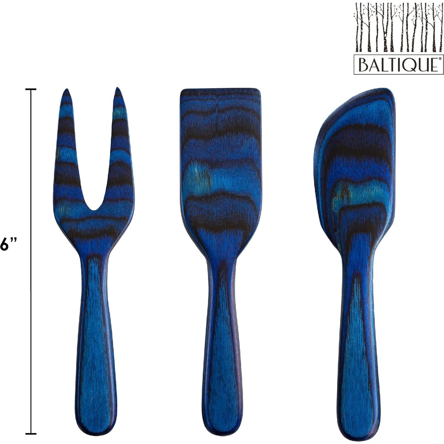 Set de 3 Cuchillos para Queso Totally Bamboo Malta 15.24 cm