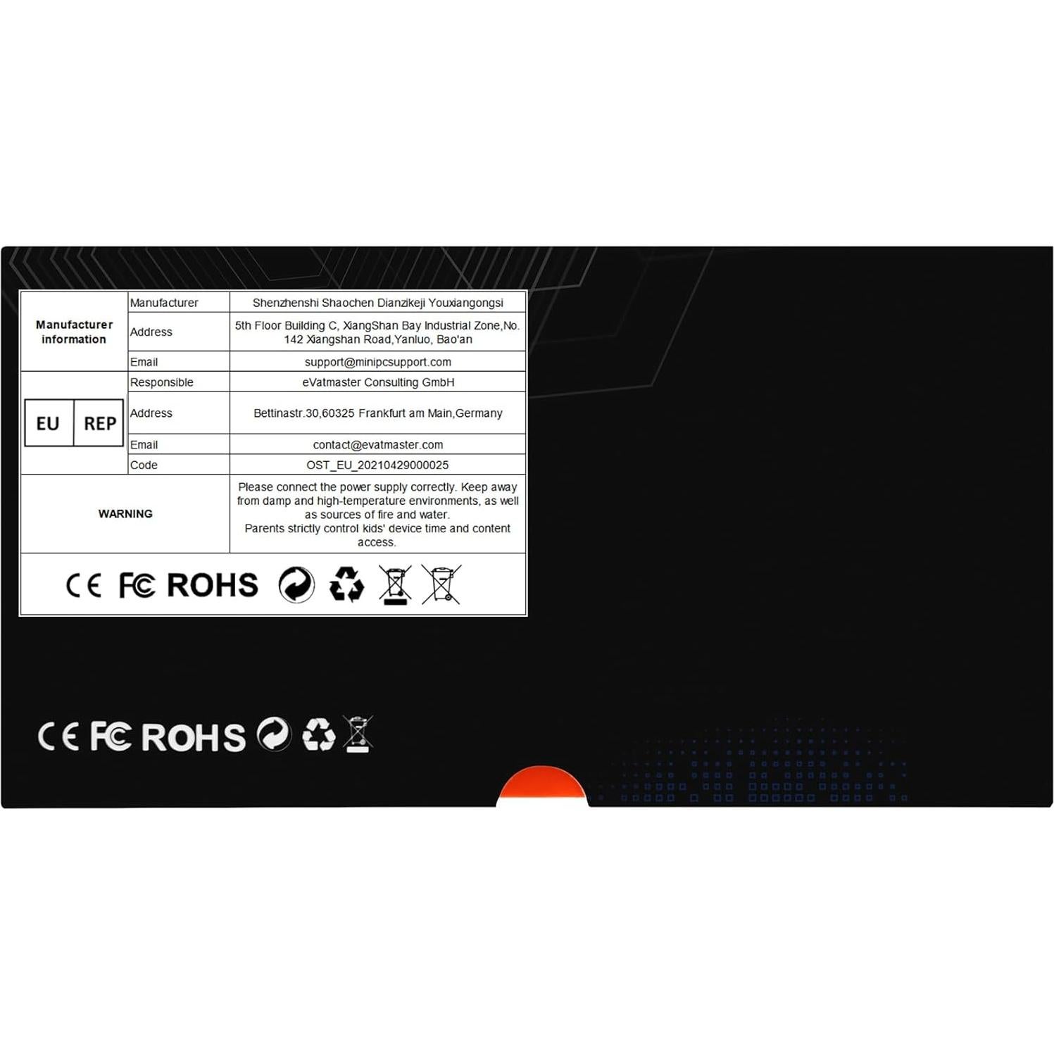 Mini PC HISTTON H3-J4125 8GB RAM 128GB SSD Sin Ventilador