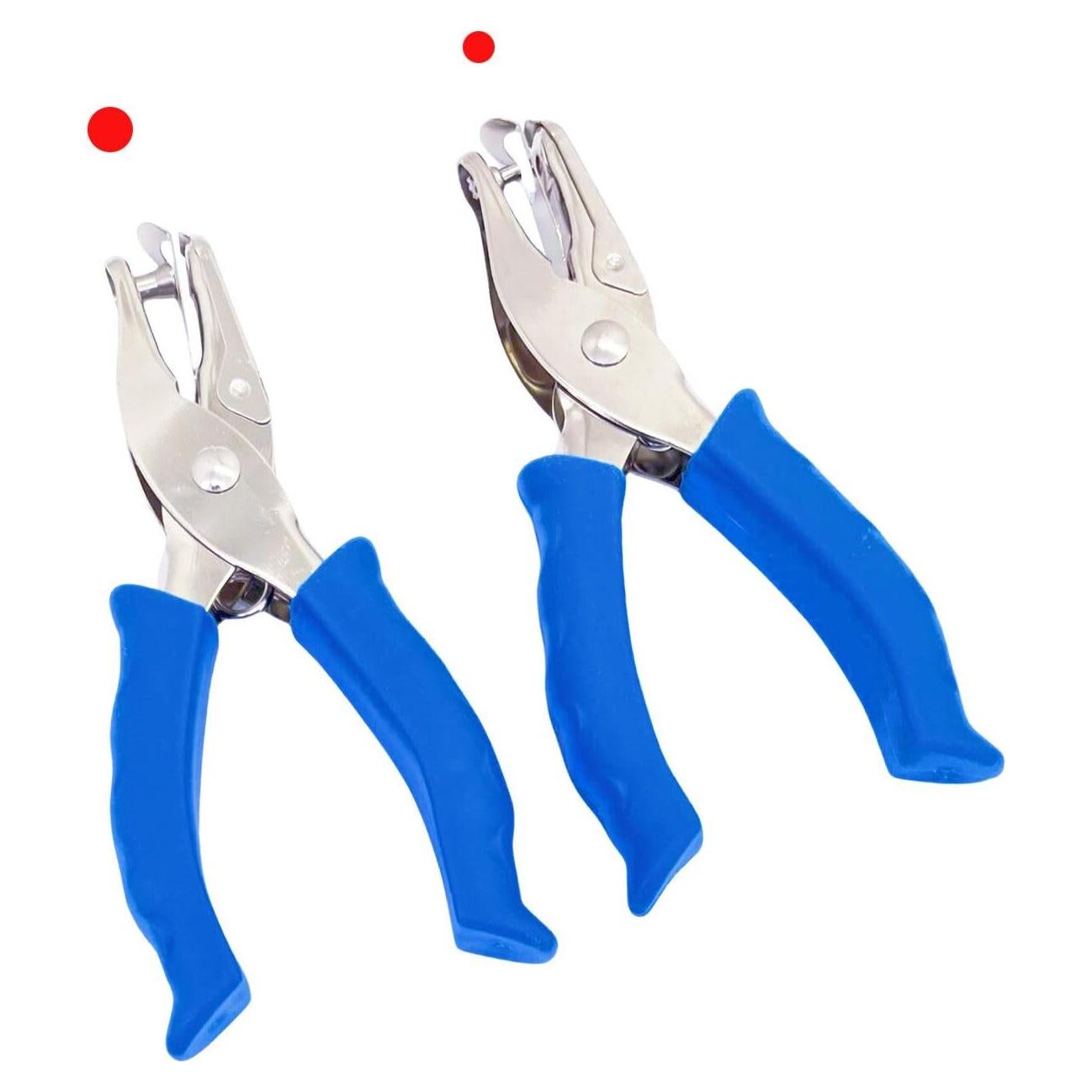 Perforador de Papel Mini XIAOXGXF 2 Piezas 3mm y 6mm Azul