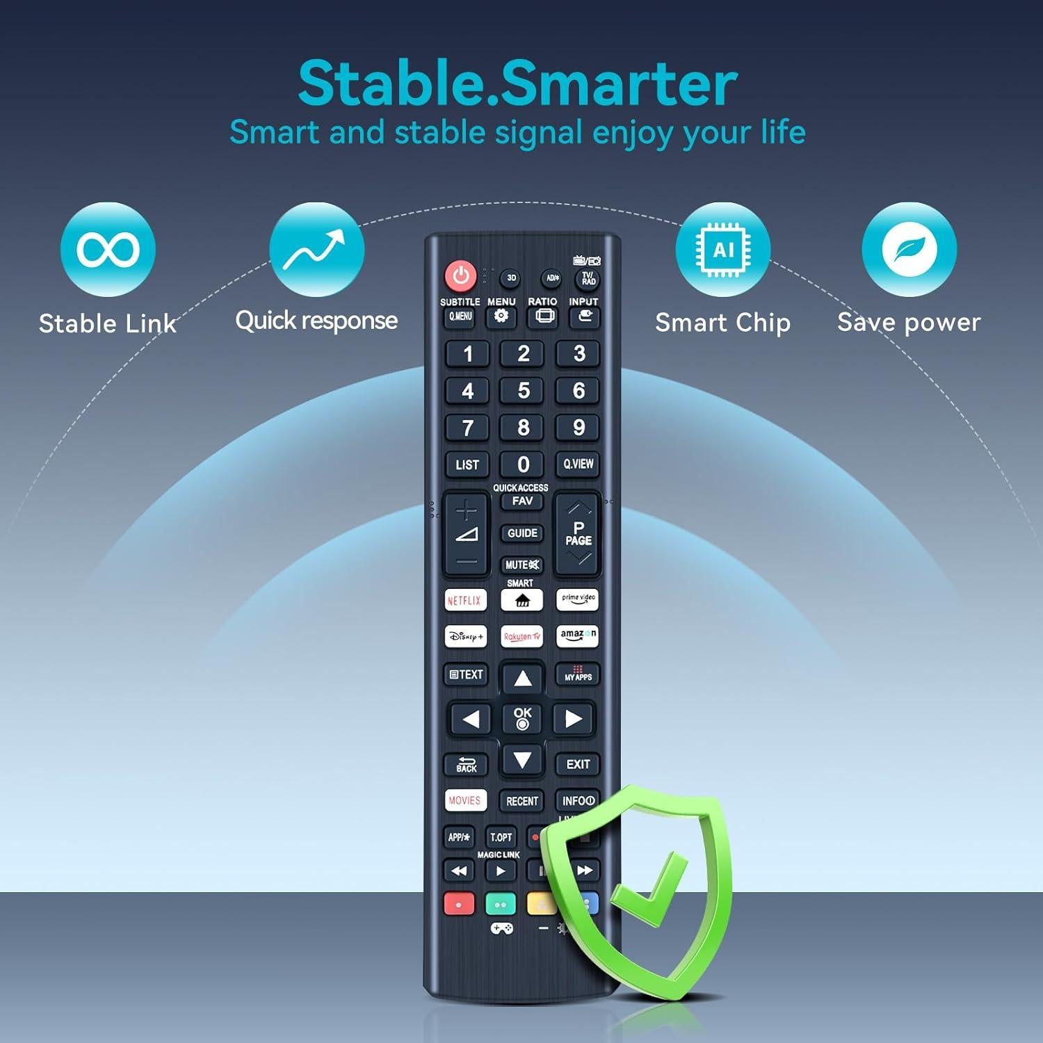 Control Remoto Universal LG LED HDTV RM-L5308S Compatible