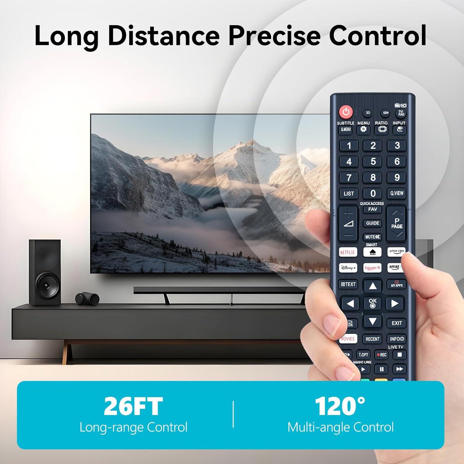 Control Remoto Universal LG LED HDTV RM-L5308S Compatible