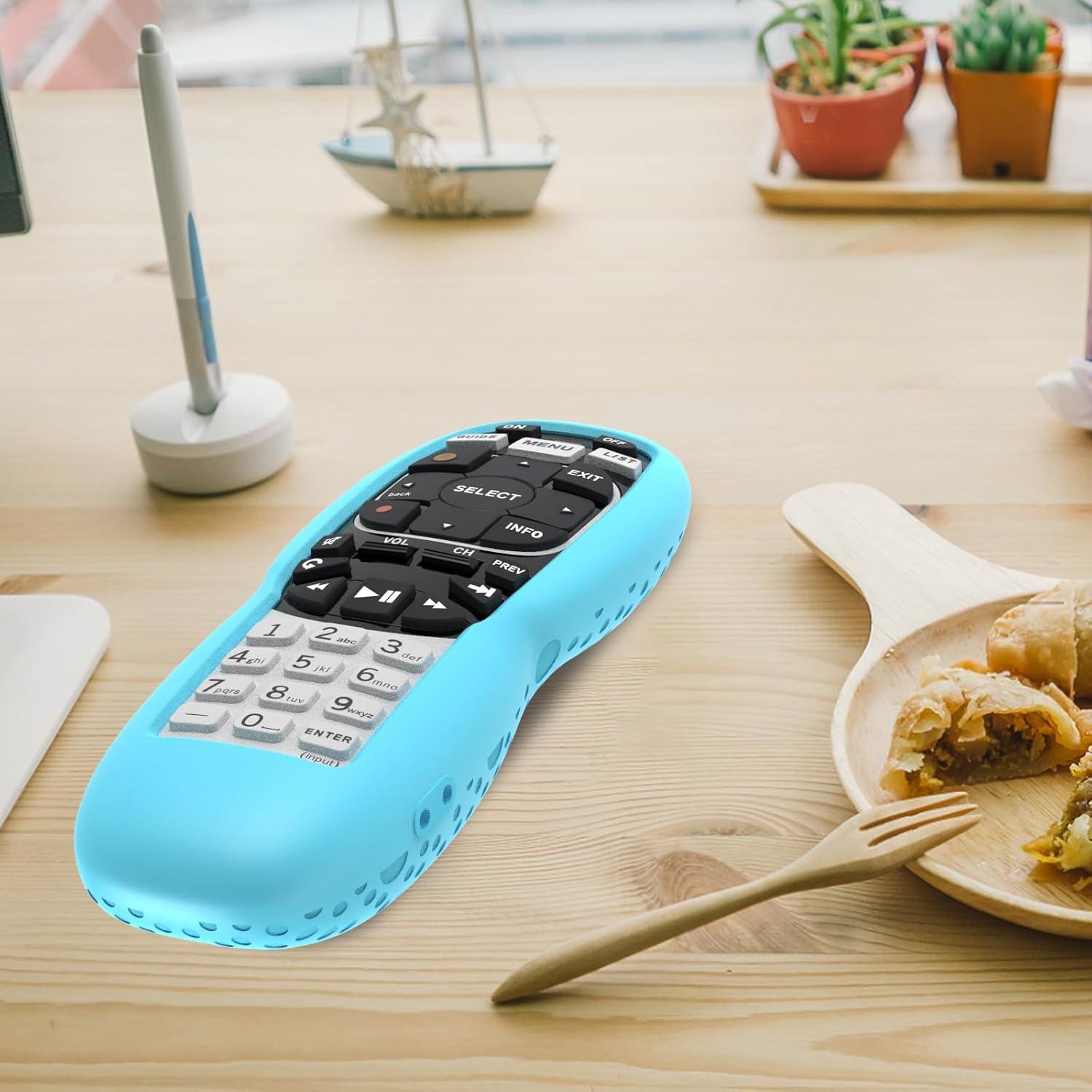 Funda de Silicona Azul Brillante para Control Remoto DirecTV RC73