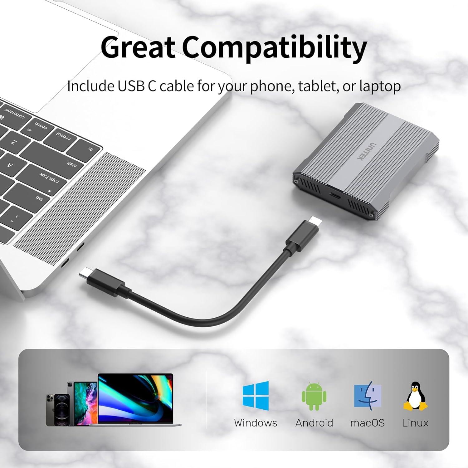 Lector de Tarjetas CFexpress Tipo B y SD Unitek 10Gbps