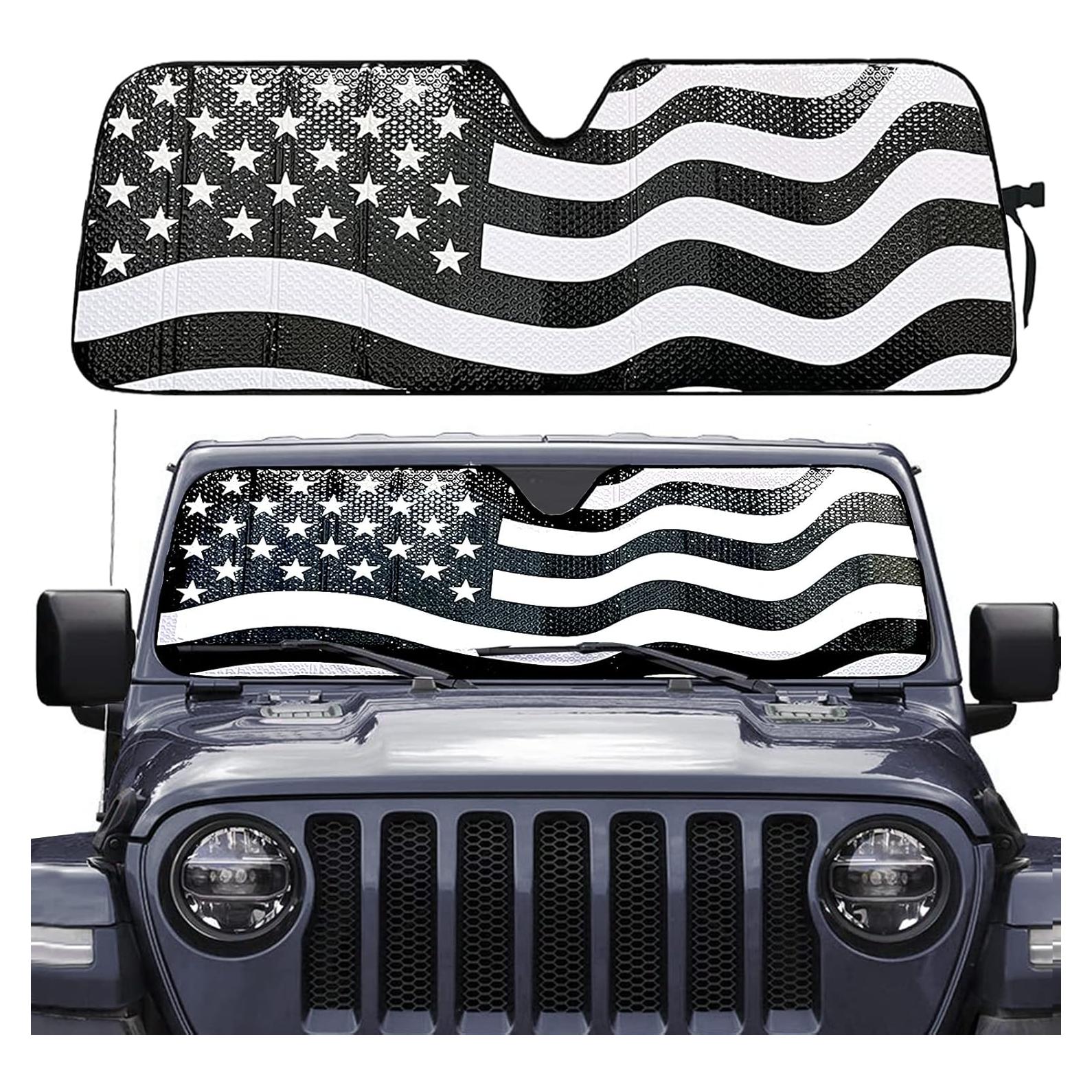 Protector Solar Parabrisas Big Ant Wrangler 2007-2023 Negro